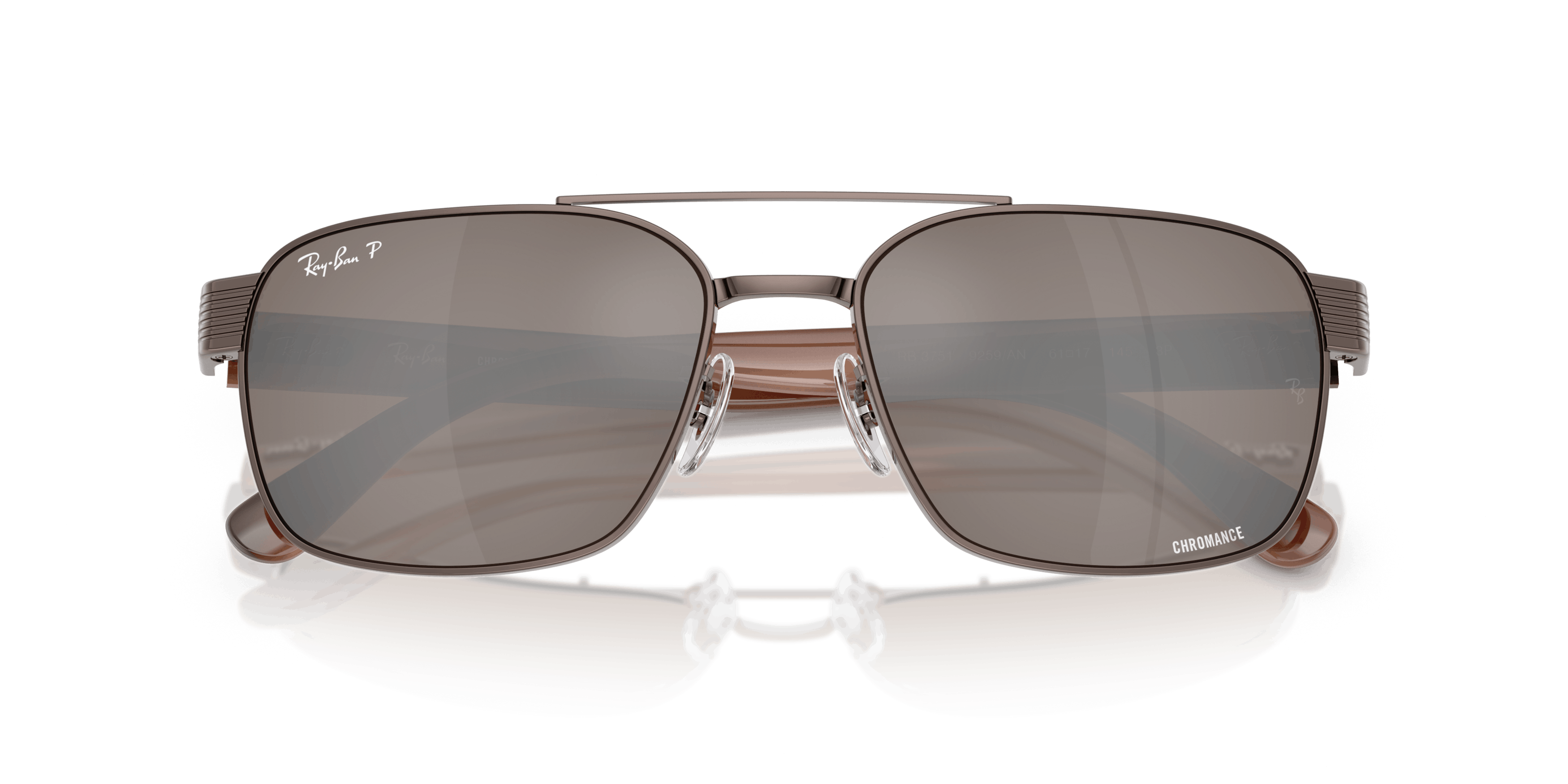 Folded, Ray-Ban Chromance RB3751CH 9259AN