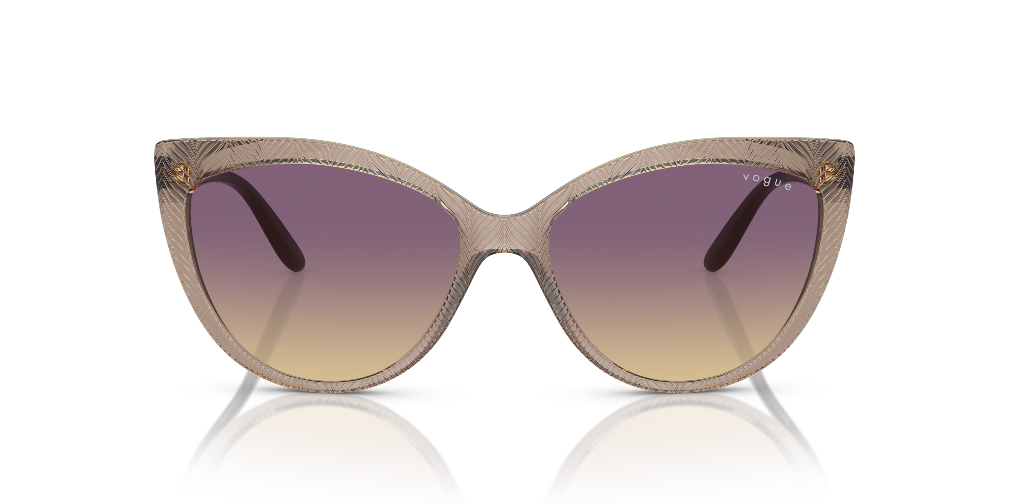 Front Vogue VO 5484S (294070) Sunglasses Violet / Brown