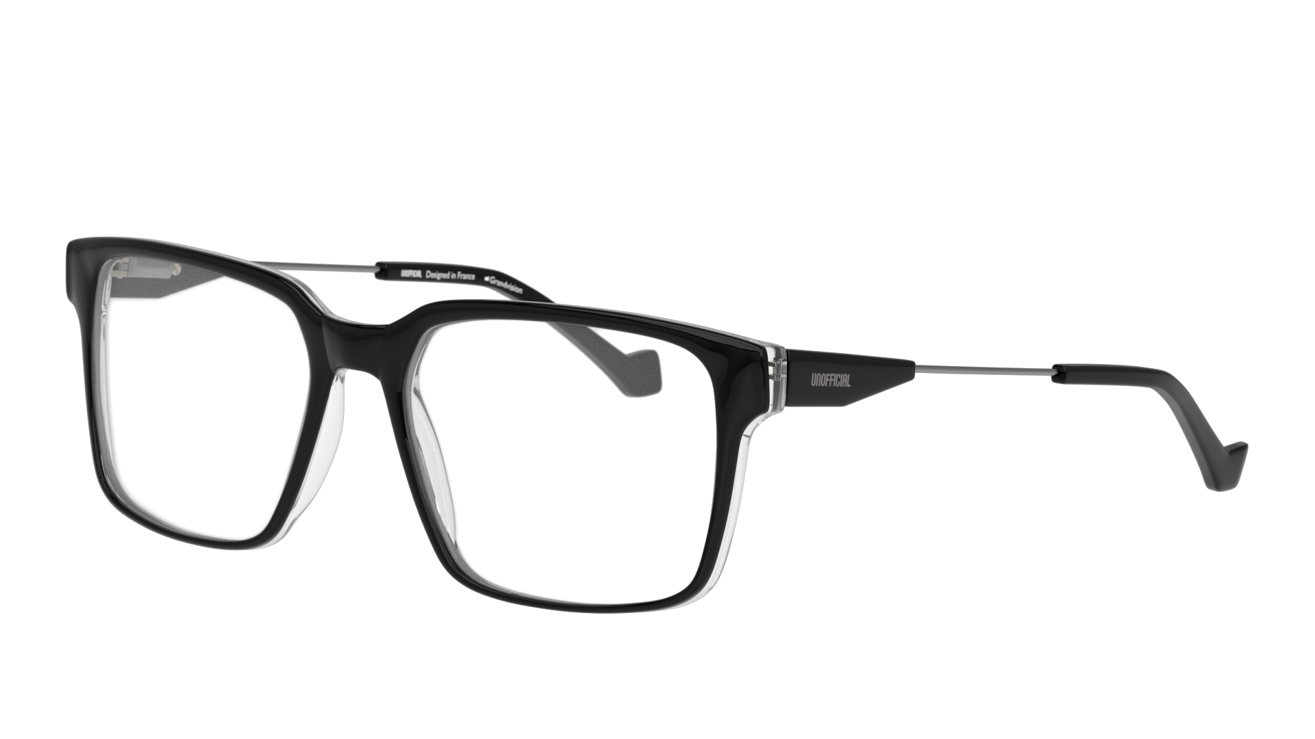 Angle_Left01 Unofficial UNOM0288 Glasses Transparent / Black