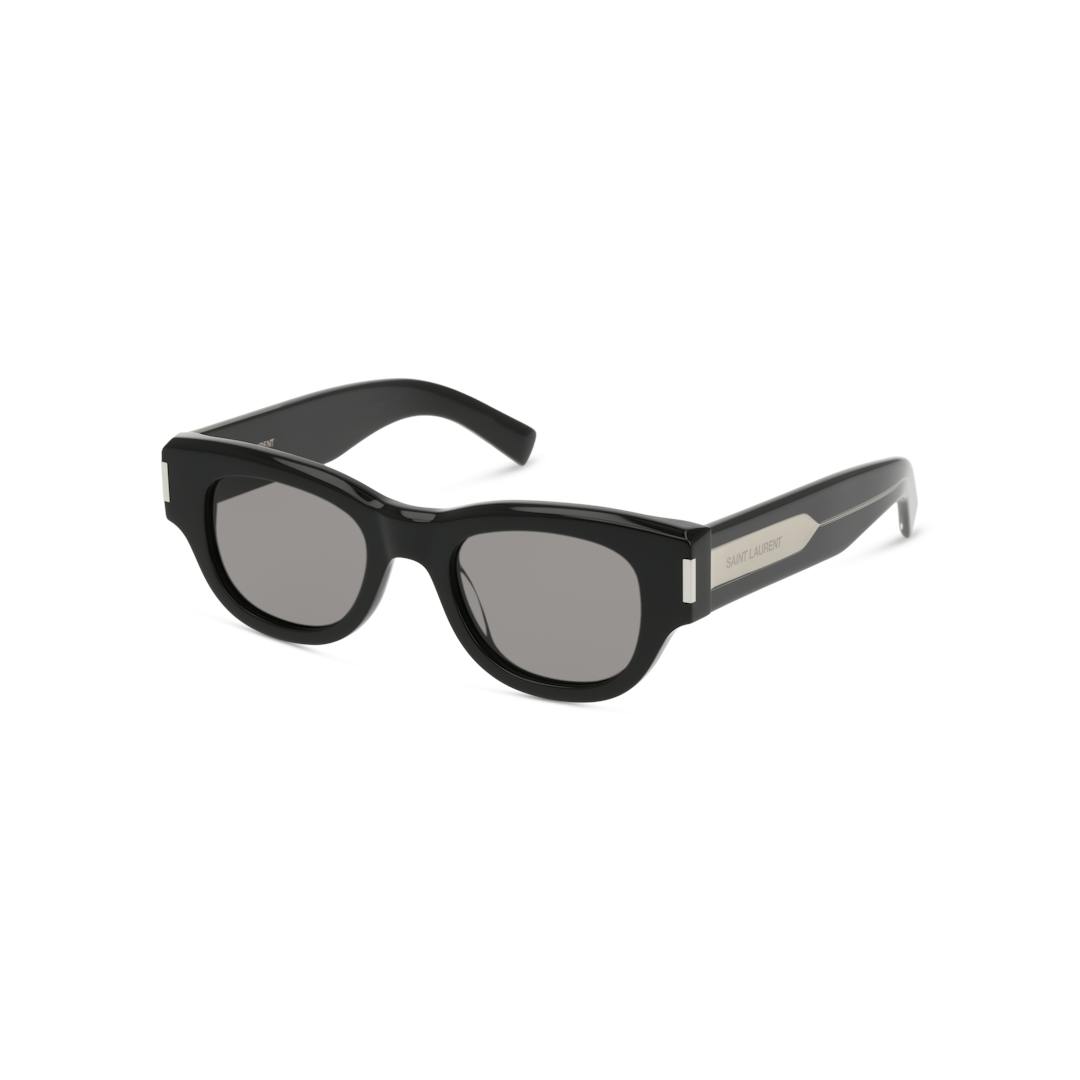 Saint Laurent SL 573 Lunettes de Soleil Femme - Cateye Noir - Possibilité de verres correcteurs - Ad