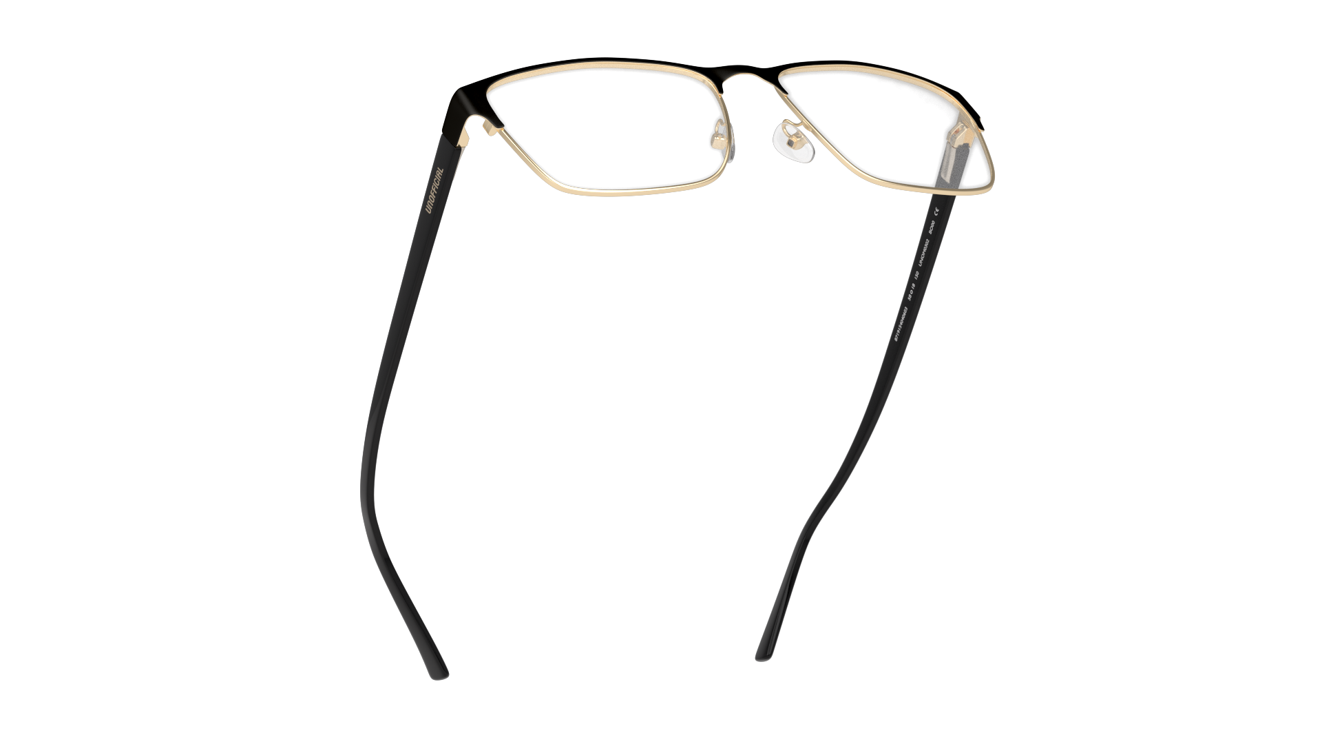 Bottom_Up Unofficial UNOM0302 (BD00) Glasses Transparent / Black