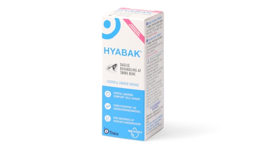 Hyabak Hyabak Øjendråber 10ml