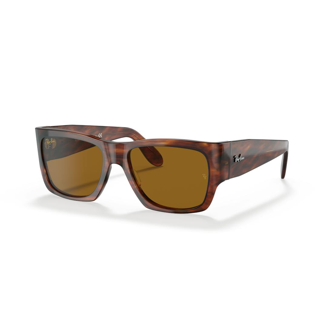 Ray-Ban RB2187 Lunettes de Soleil - Carrée Marron