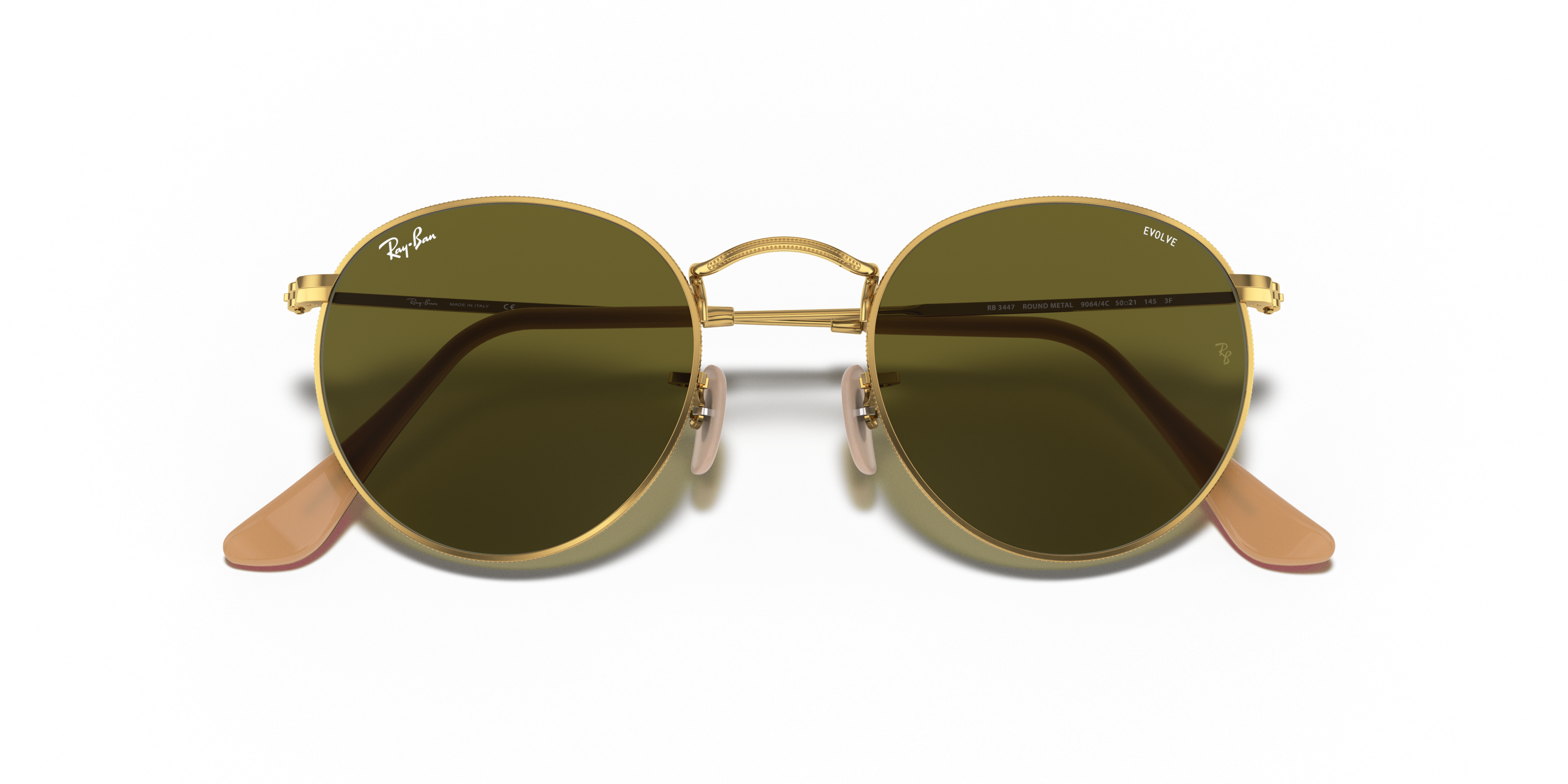 [products.image.detail03] Ray-Ban Round Washed Evolve RB3447 90644C