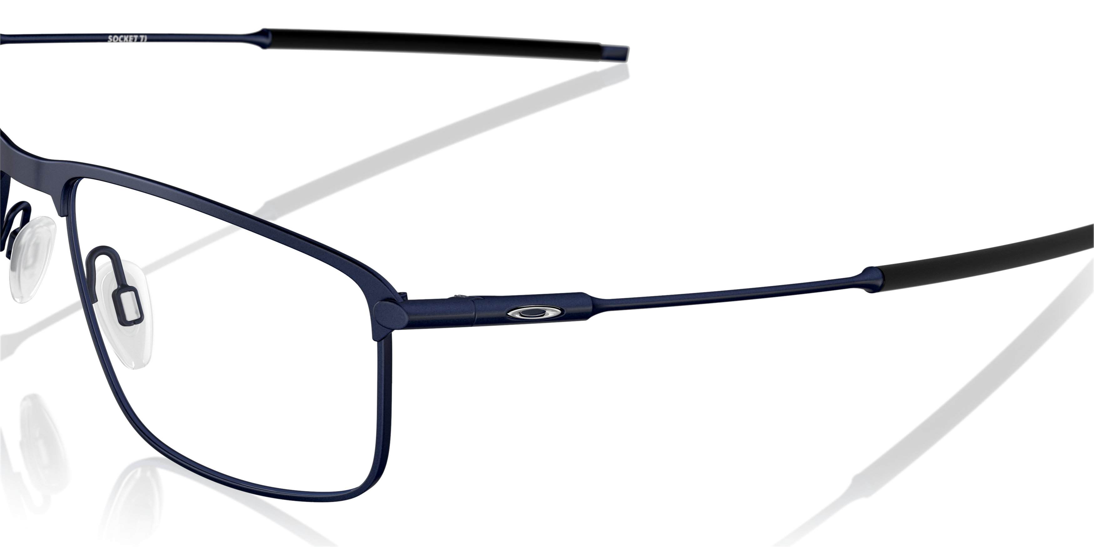 Detail01 Oakley OX 5019 (501903) Glasses Transparent / Navy