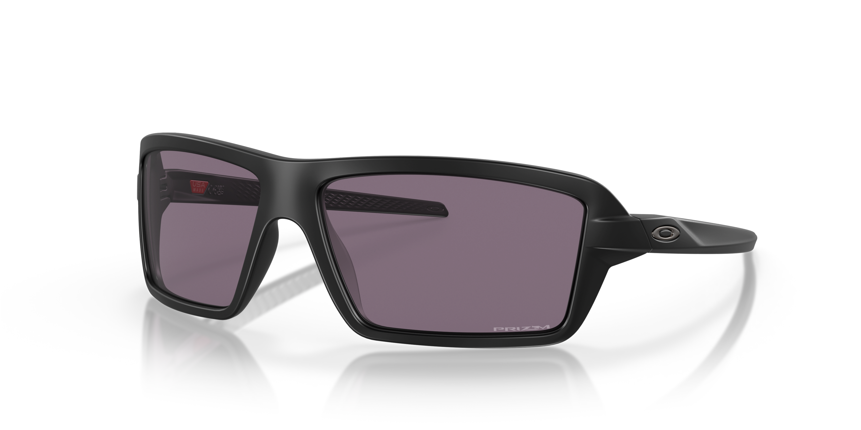 Angle_Left01 Oakley OO9129 (912901) Sunglasses Grey / Black
