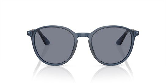 Giorgio Armani AR 8196 Sunglasses Blue / Transparent, Blue