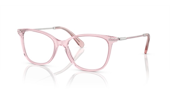 Swarovski SK 2010 Glasses Transparent / Transparent, Pink