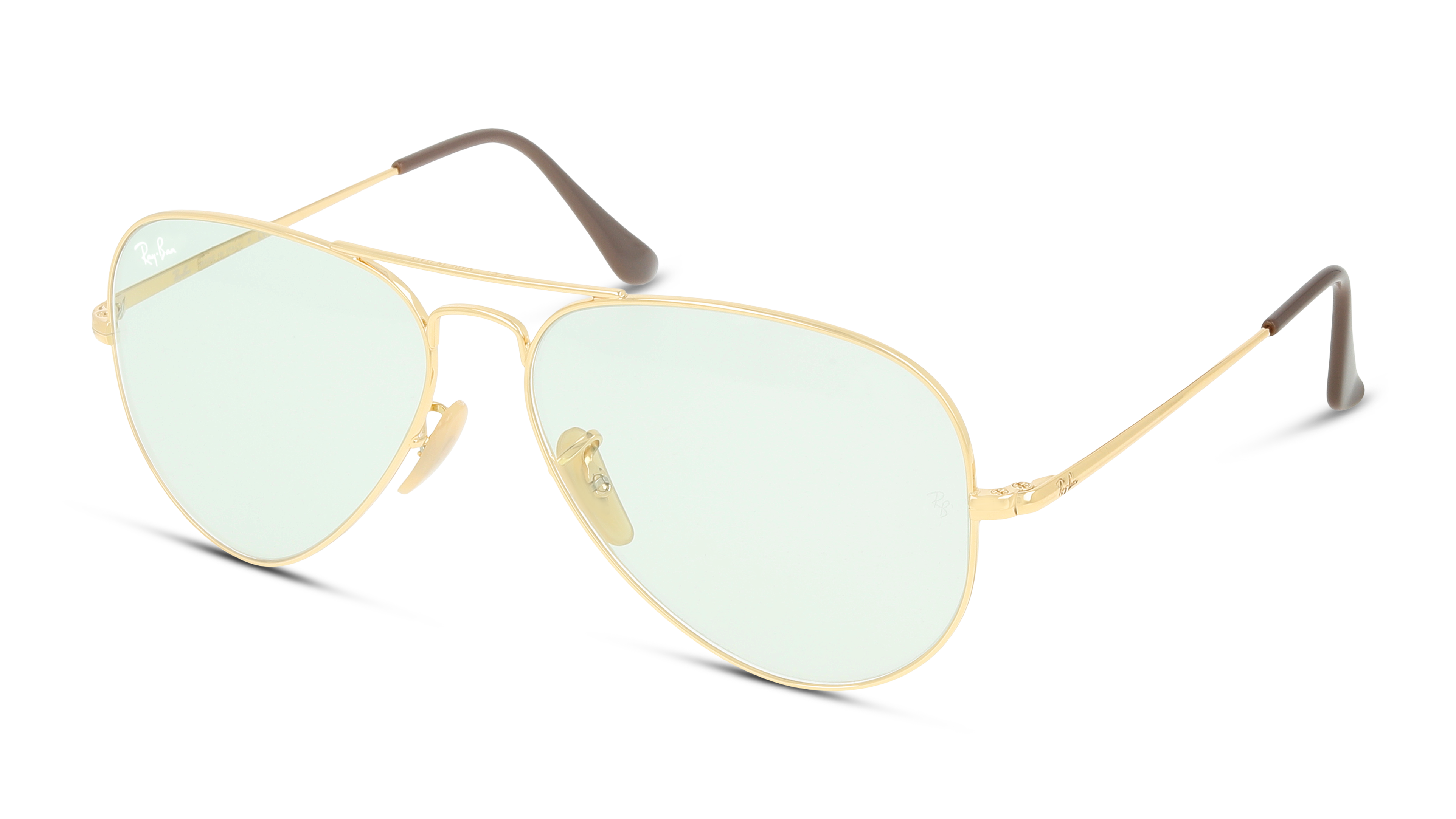 Angle_Left01 Ray-Ban Solid Evolve RB3689 001/T1 Groen / Goud