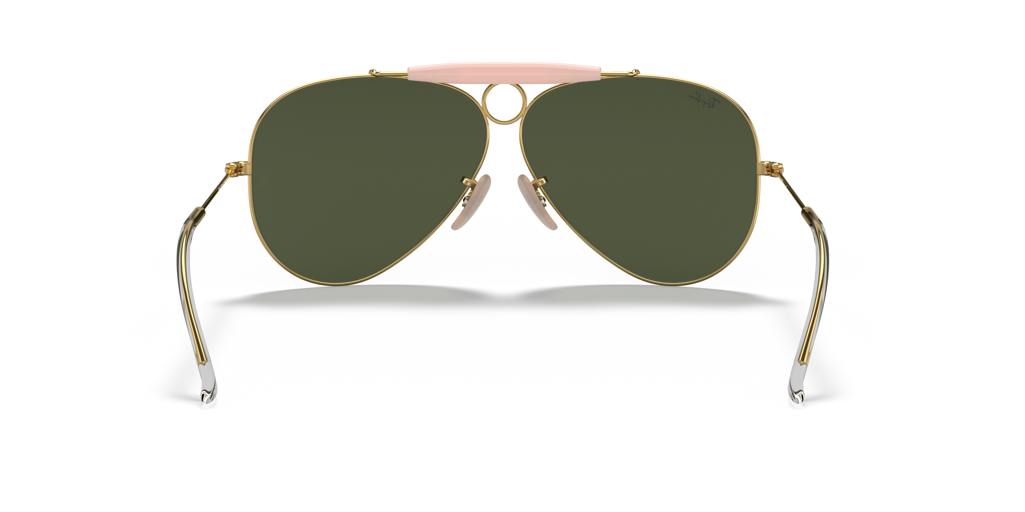 Detail02 Ray-Ban Shooter RB3138 001 Groen / Goud