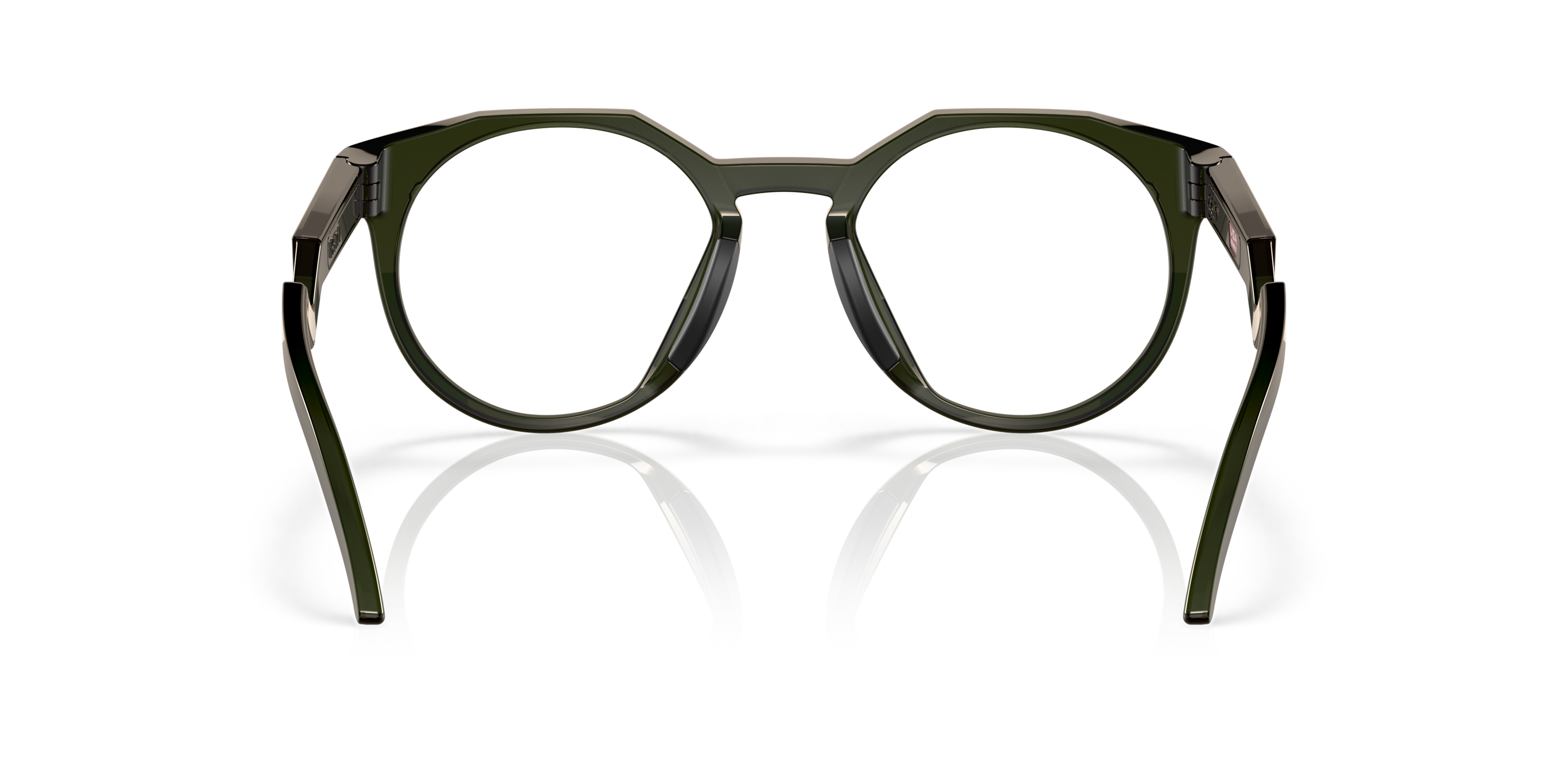 Detail02 Oakley OX 8139 Glasses Transparent / Black
