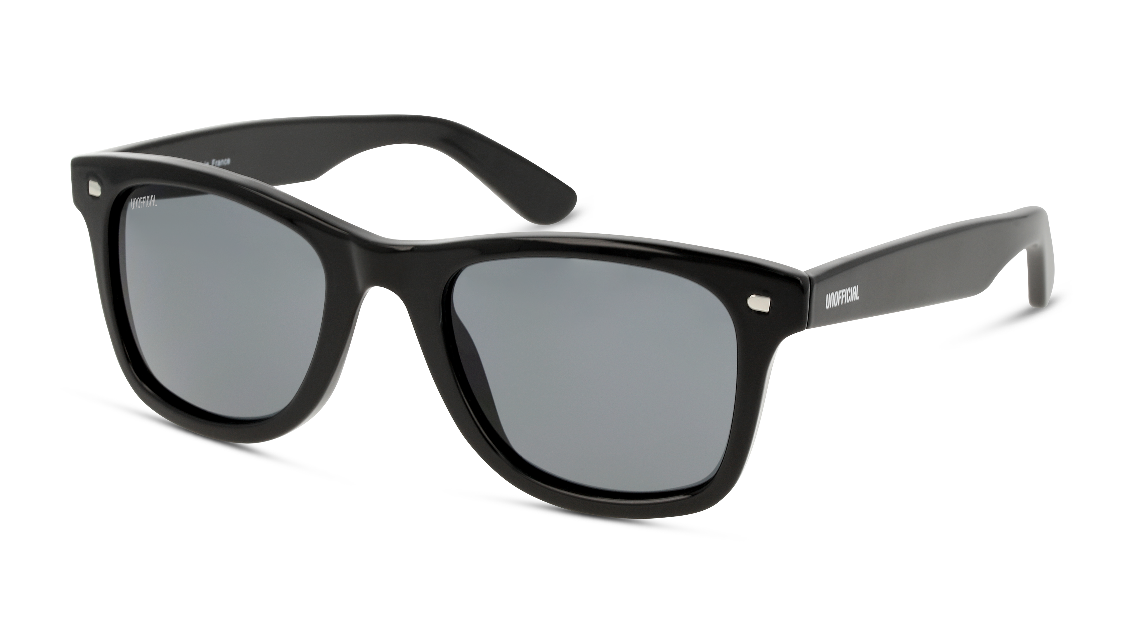 Angle_Left01 Unofficial UNSU0055 (BBG0) Sunglasses Grey / Black