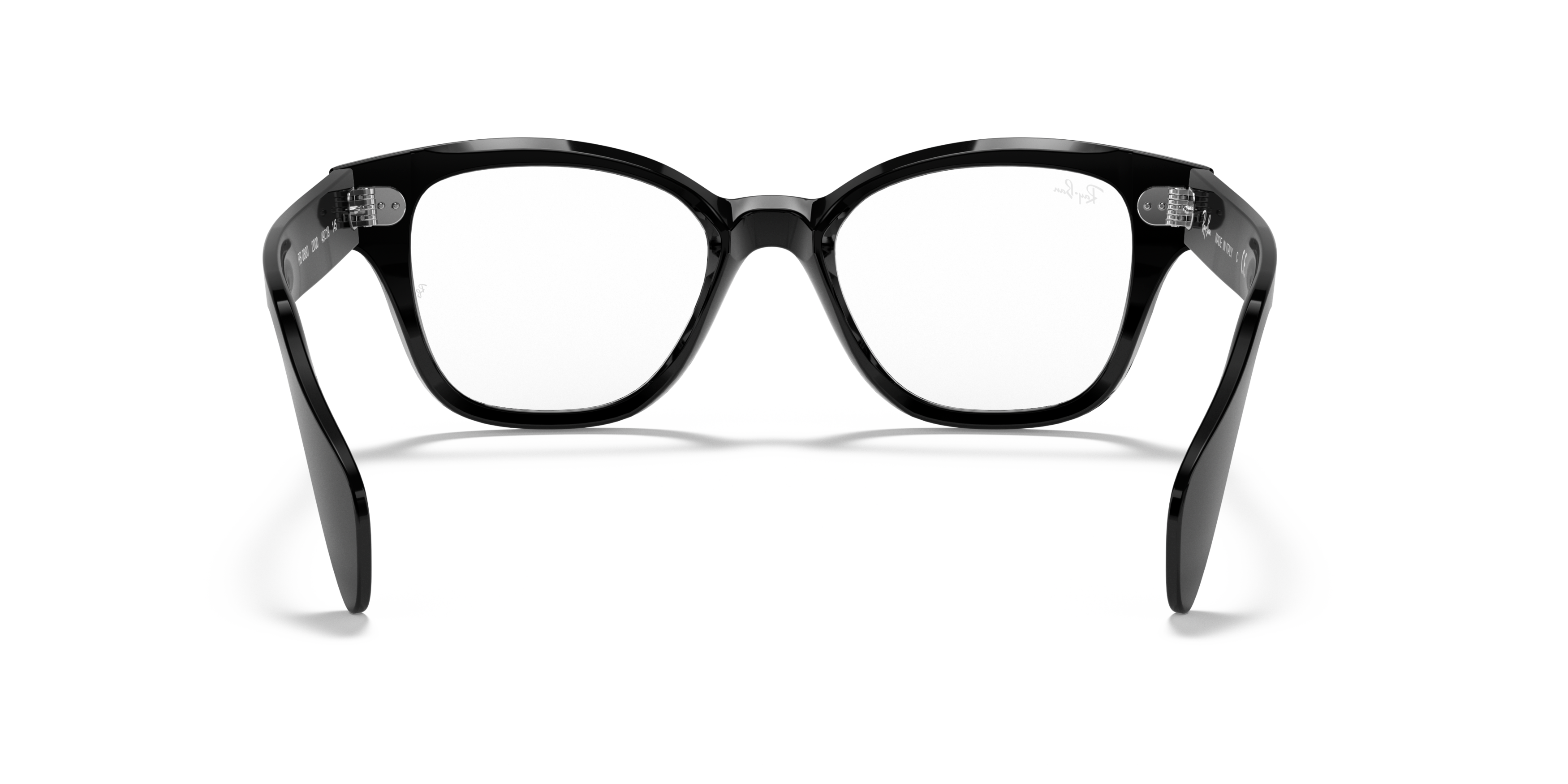 Detail02 Ray-Ban RX 0880 Glasses Transparent / Black