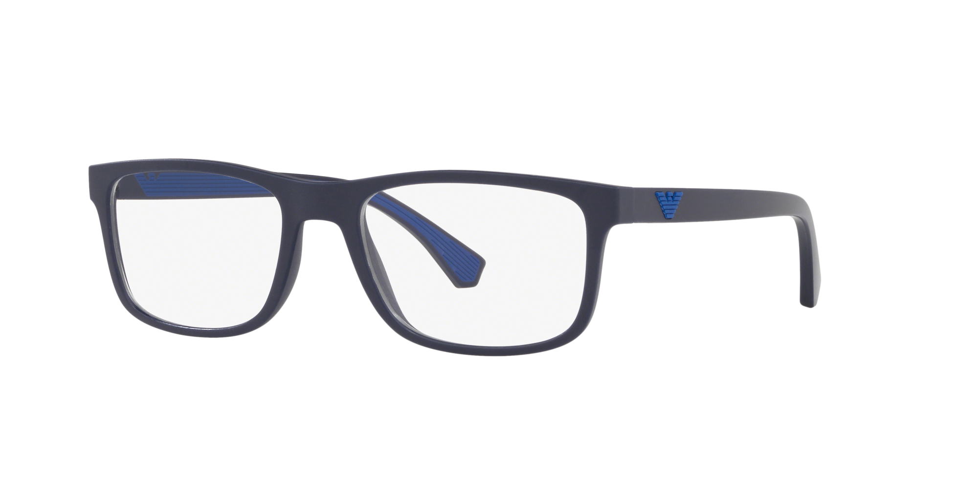 Angle_Left01 Emporio Armani EA 3147 (5754) Glasses Transparent / Blue