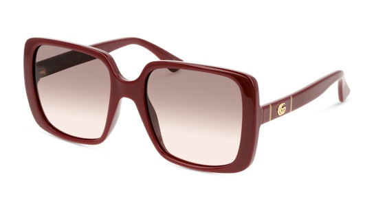 Gucci GG 0632S (003) Sunglasses Red / Red