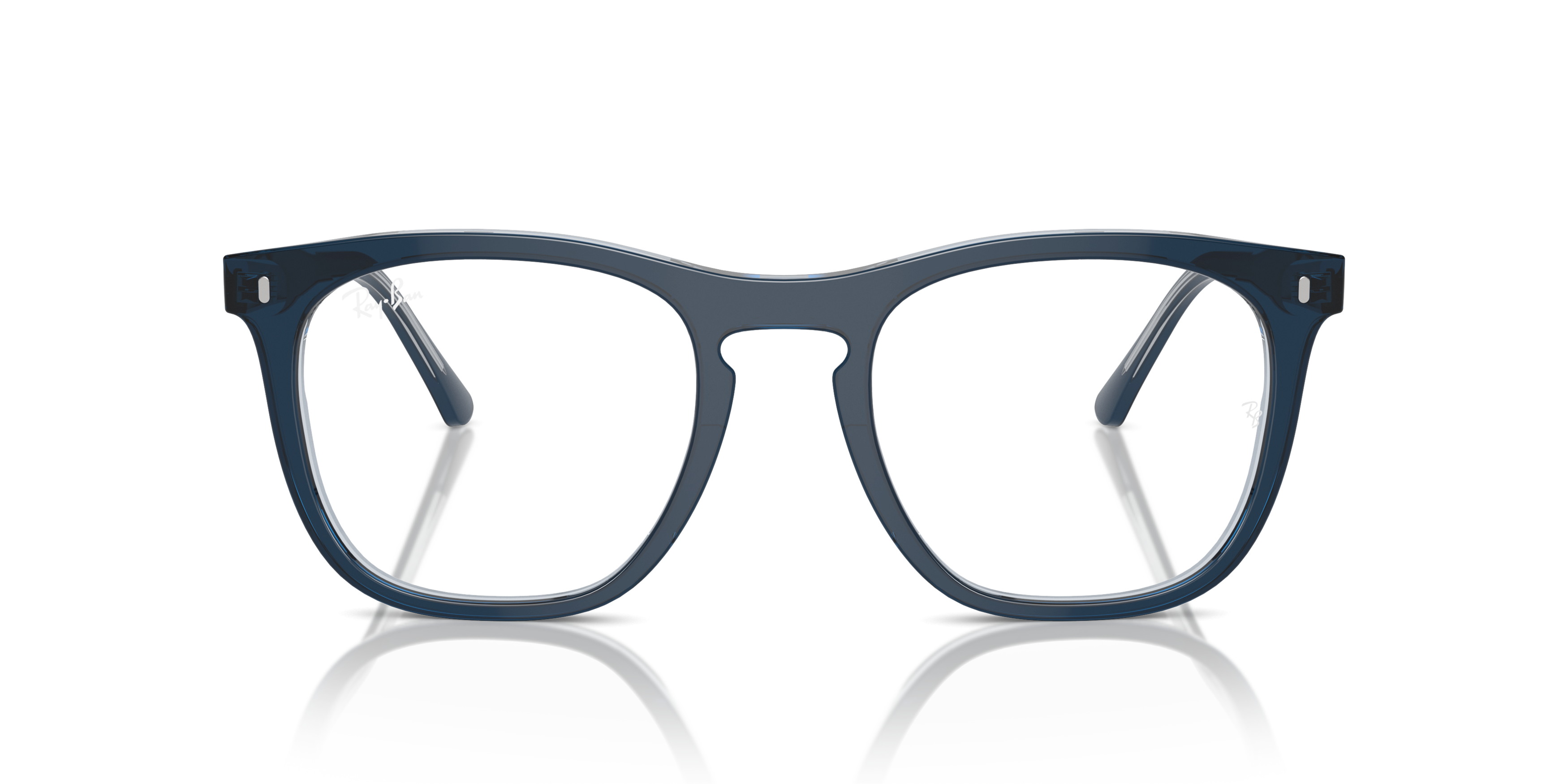 Front Ray-Ban RX 2210V Glasses Transparent / Tortoise Shell