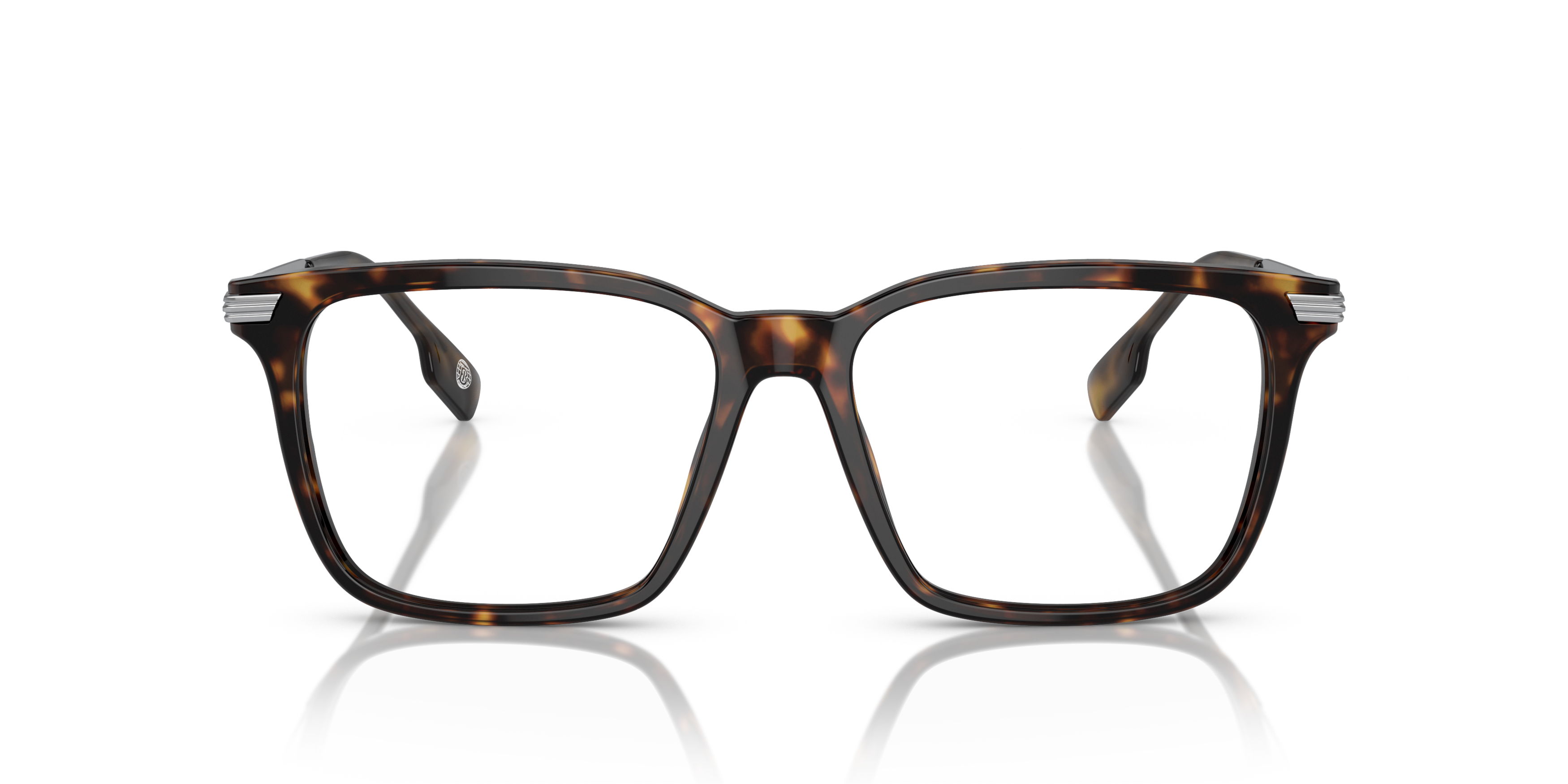 Front Burberry BE 2378 (3002) Glasses Transparent / Havana