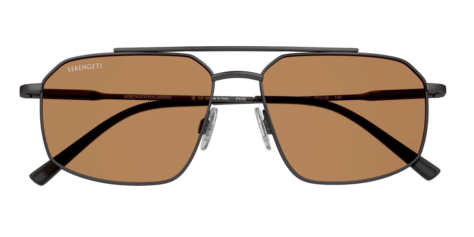 Serengeti Wayne Gunmetal Prescription Sunglasses