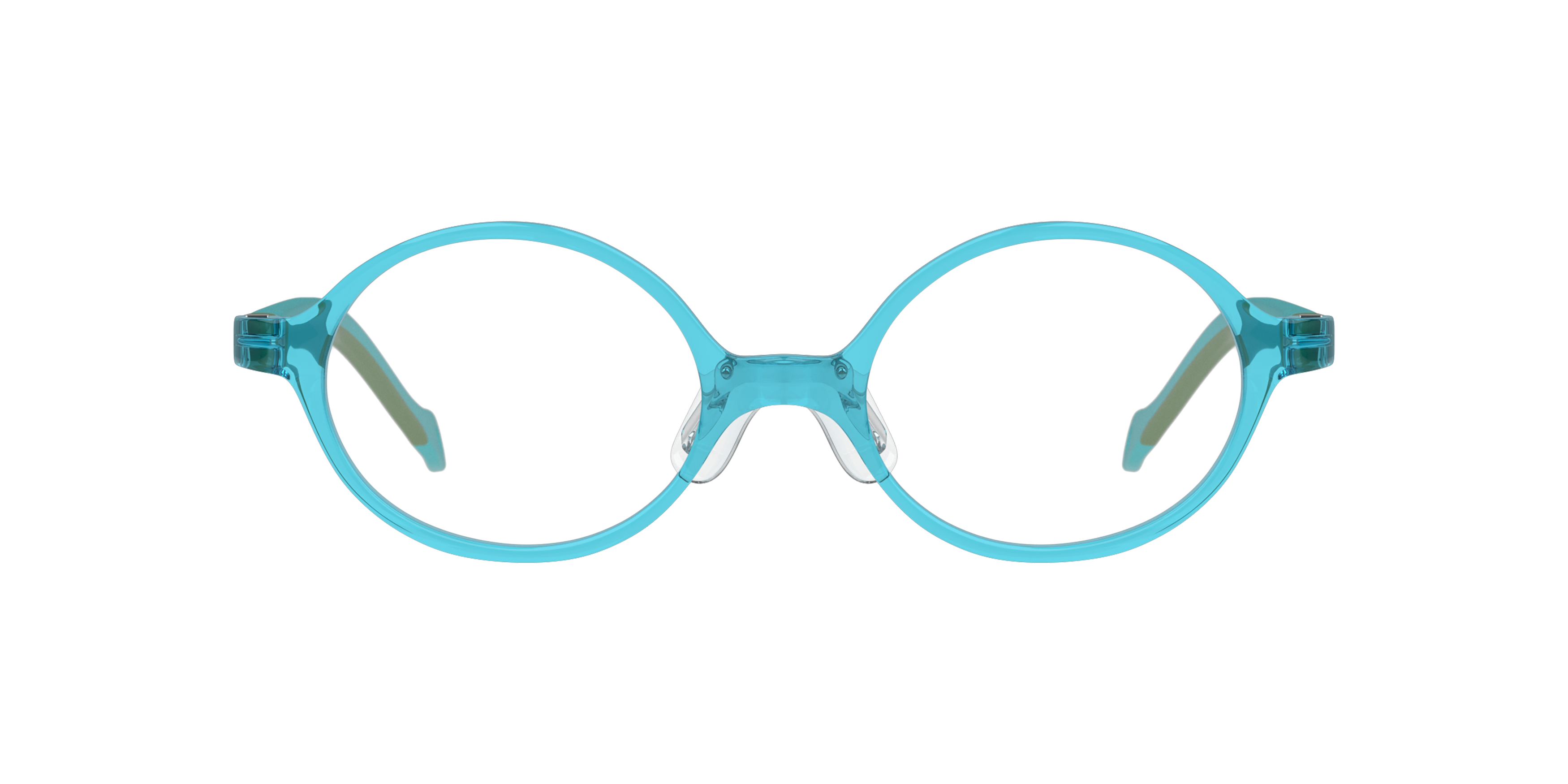 Front Vision Express POO02 Children's Glasses Transparent / Green