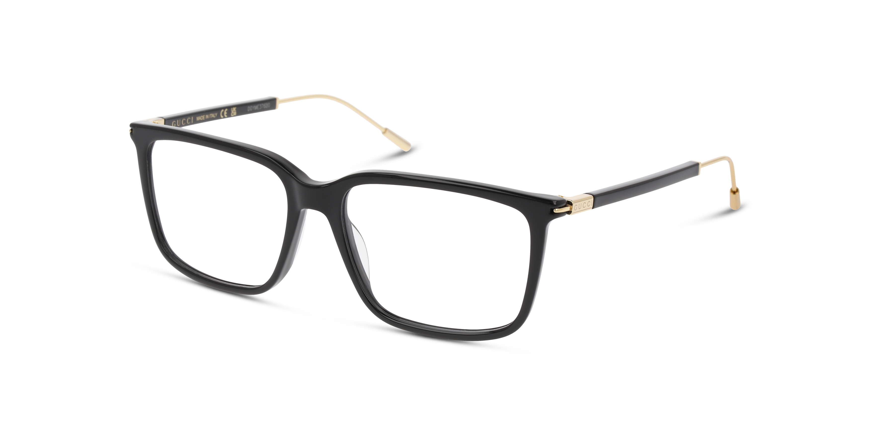 Angle_Left01 Gucci GG 1273O Glasses Transparent / Black