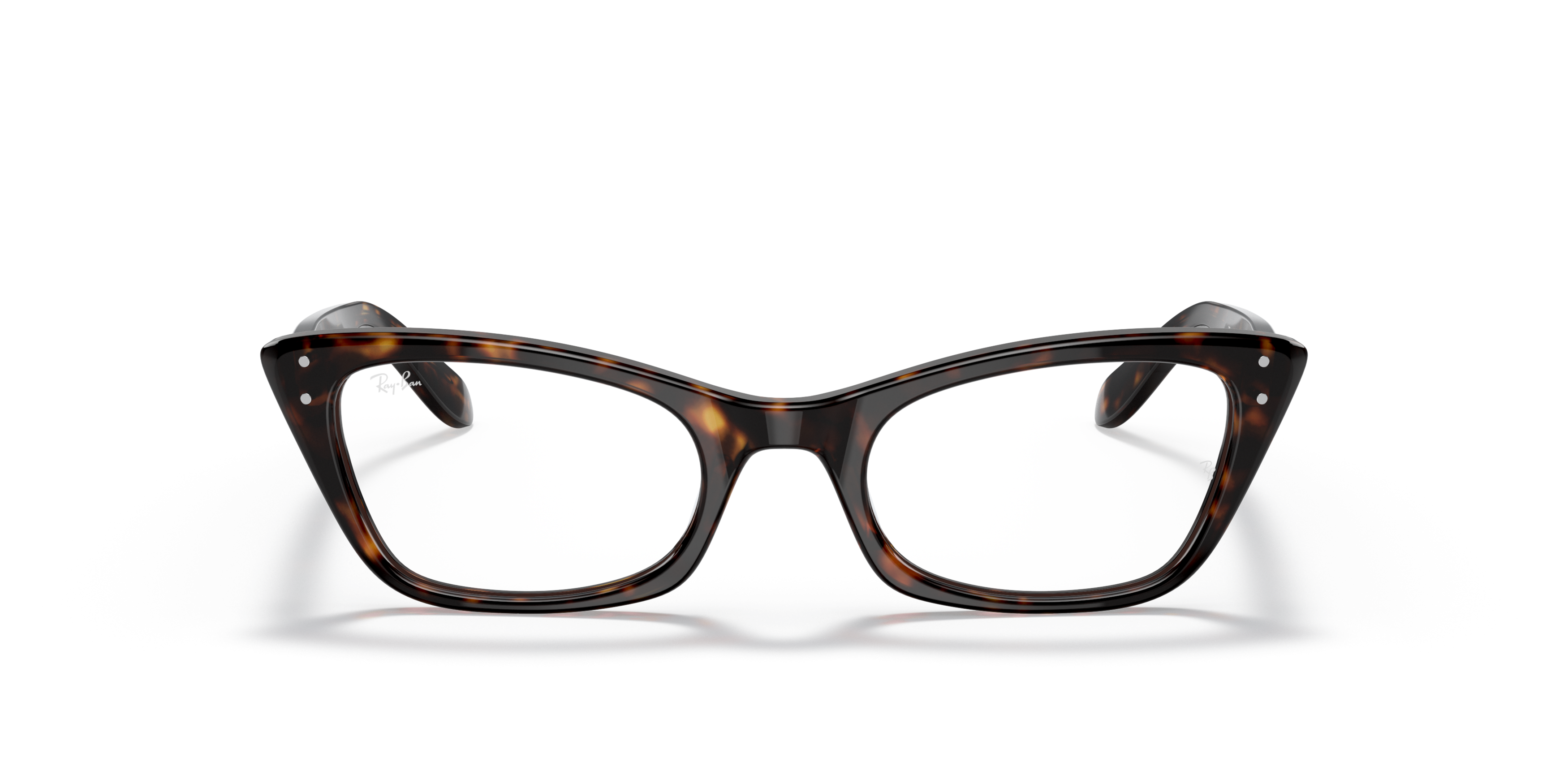 Front Ray-Ban Lady RX 5499 Glasses Transparent / Tortoise Shell