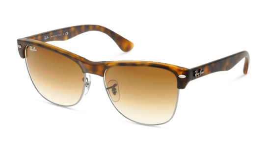 Ray-Ban Clubmaster Oversized RB4175 878/51 Bruin / Zilver, Bruin