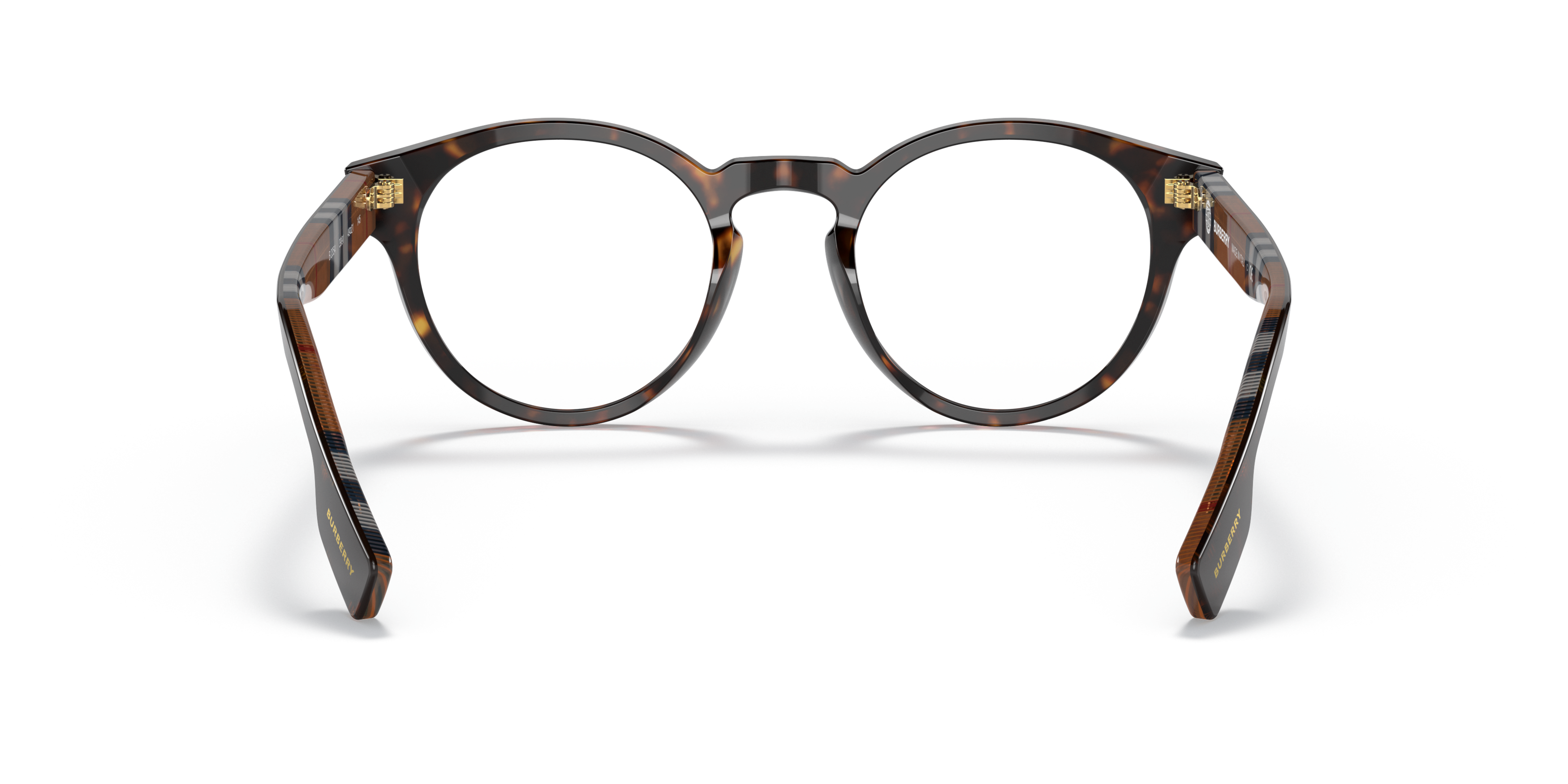 Detail02 Burberry BE 2354 (3991) Glasses Transparent / Black