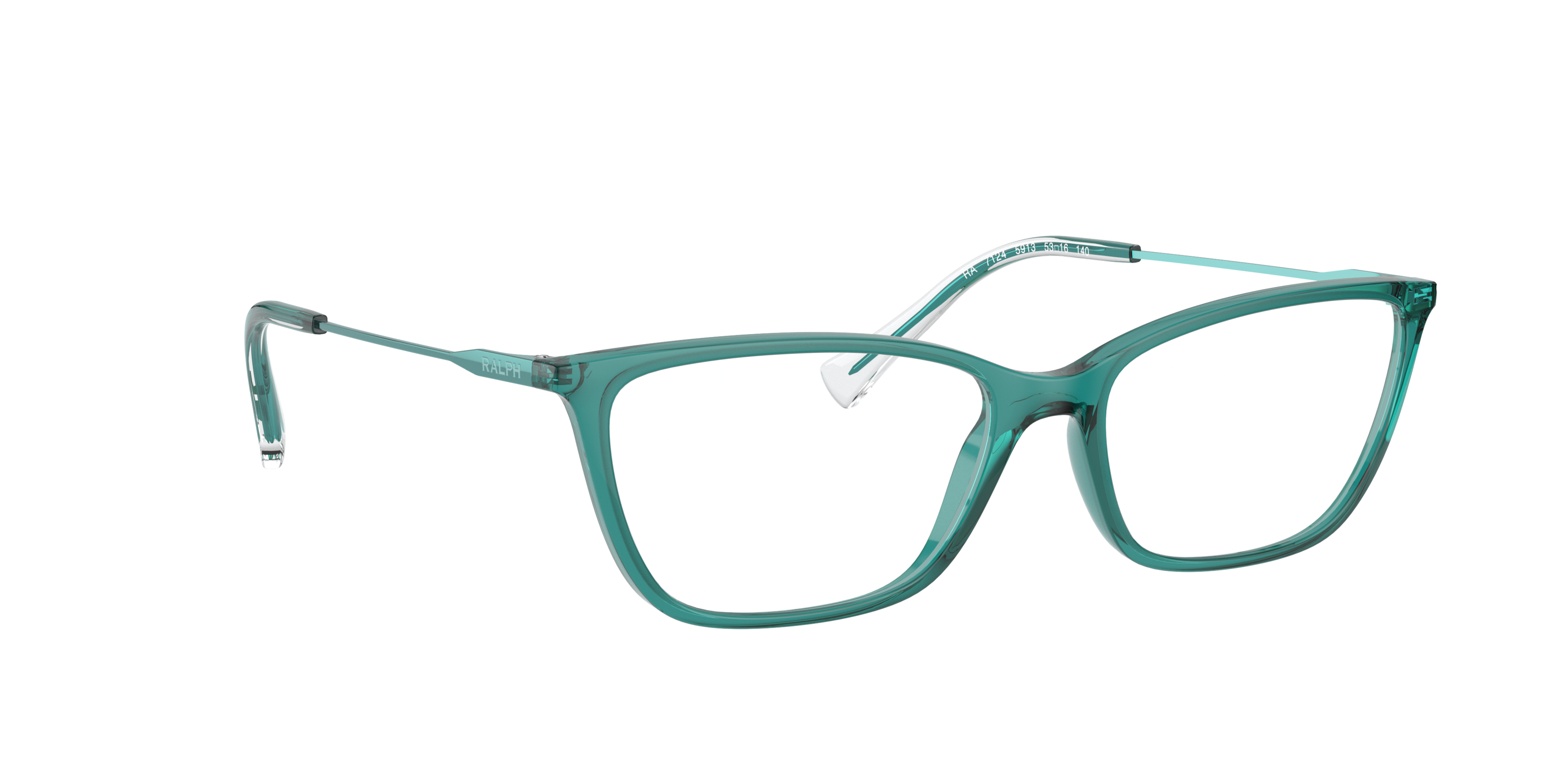 Angle_Right01 Ralph by Ralph Lauren RA 7124 (5913) Glasses Transparent / Green