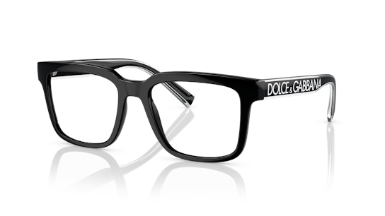 Dolce & Gabbana DG 5101 (501) Glasses Transparent / Black