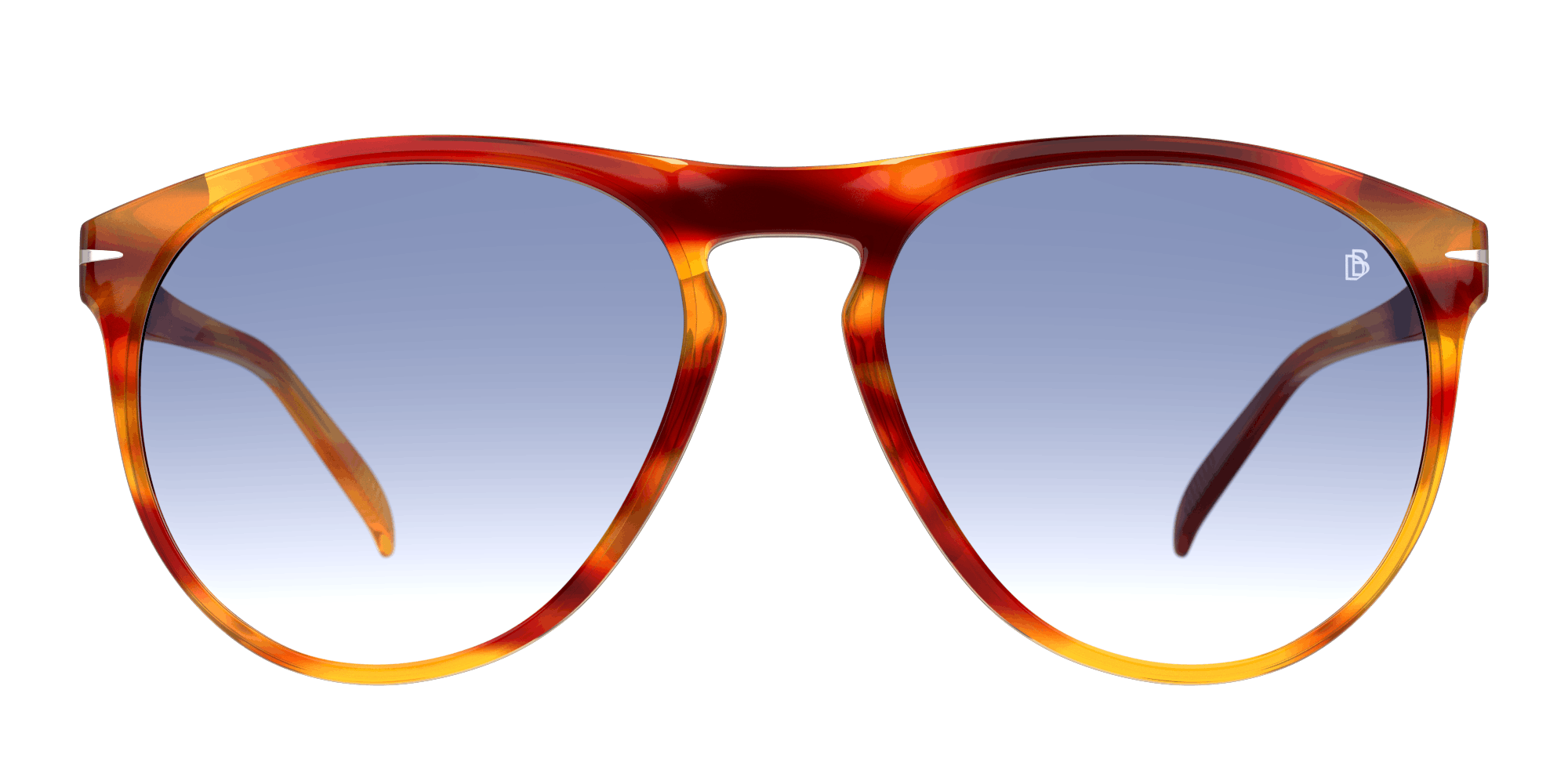 Front David Beckham DB1008/S 86 Grigio / Tartarugato