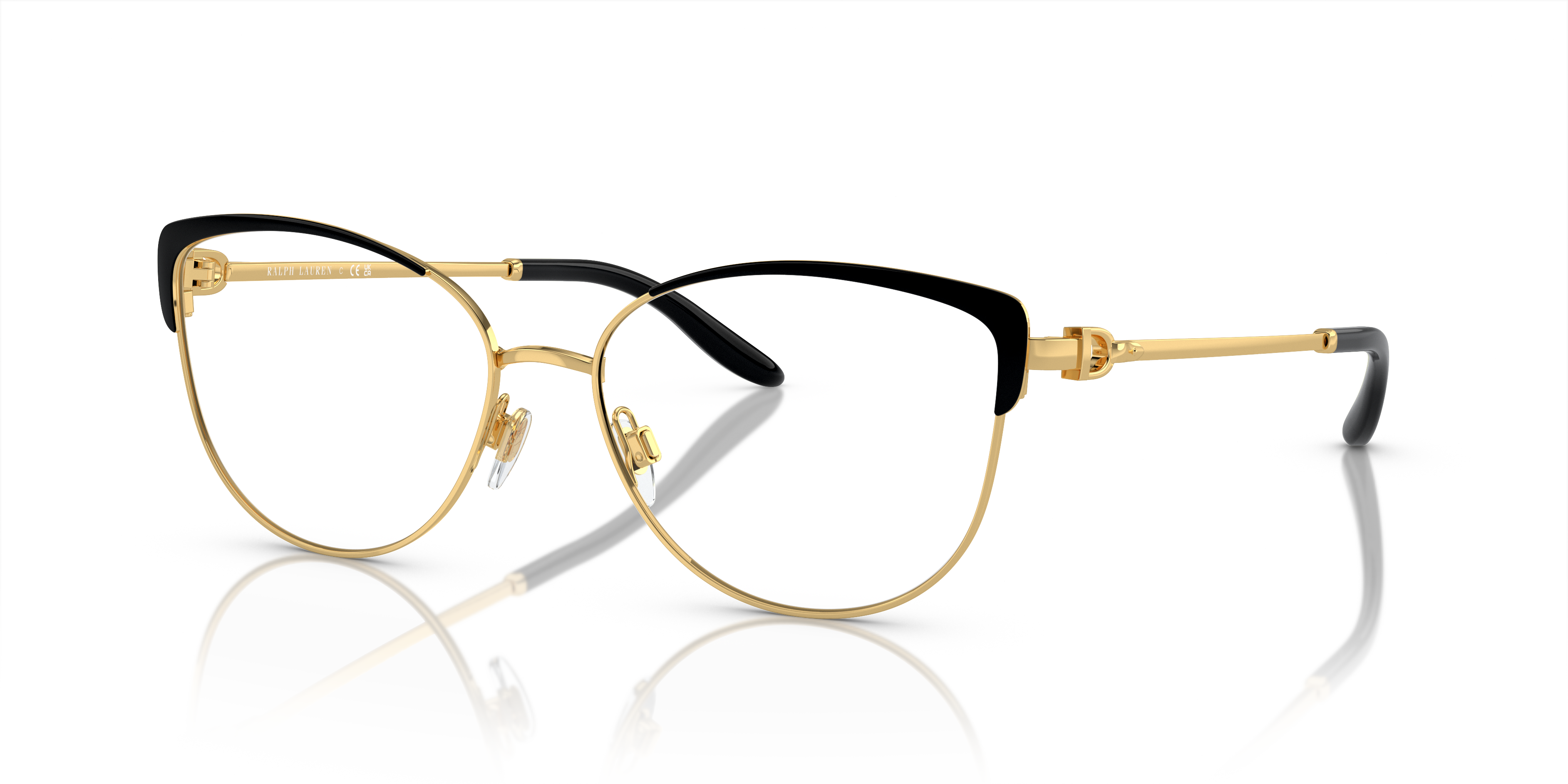 Angle_Left01 Ralph Lauren RL 5123 Glasses Transparent / Gold
