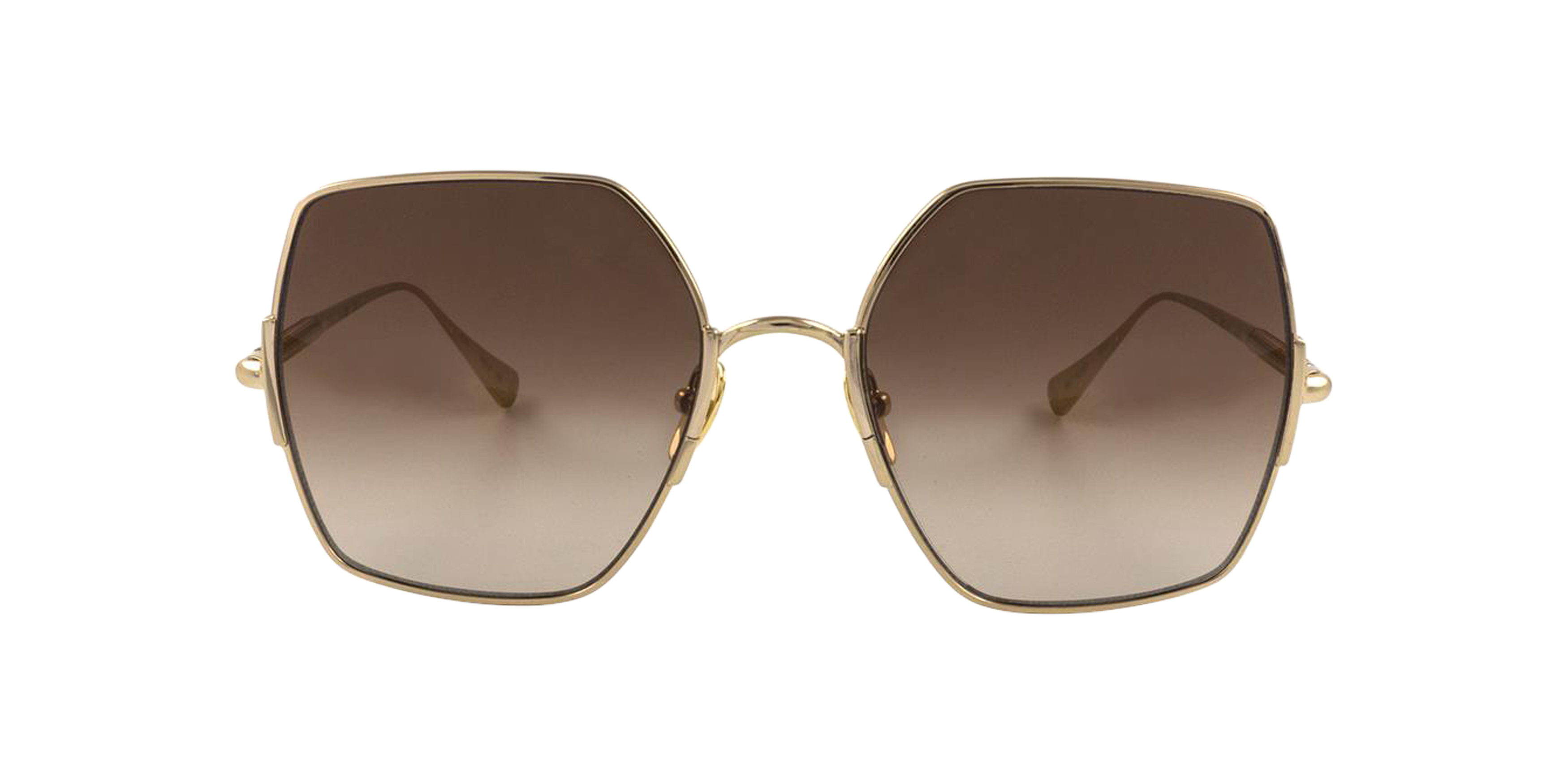 Front Sunday Somewhere Eden (GME) Sunglasses Brown / Gold
