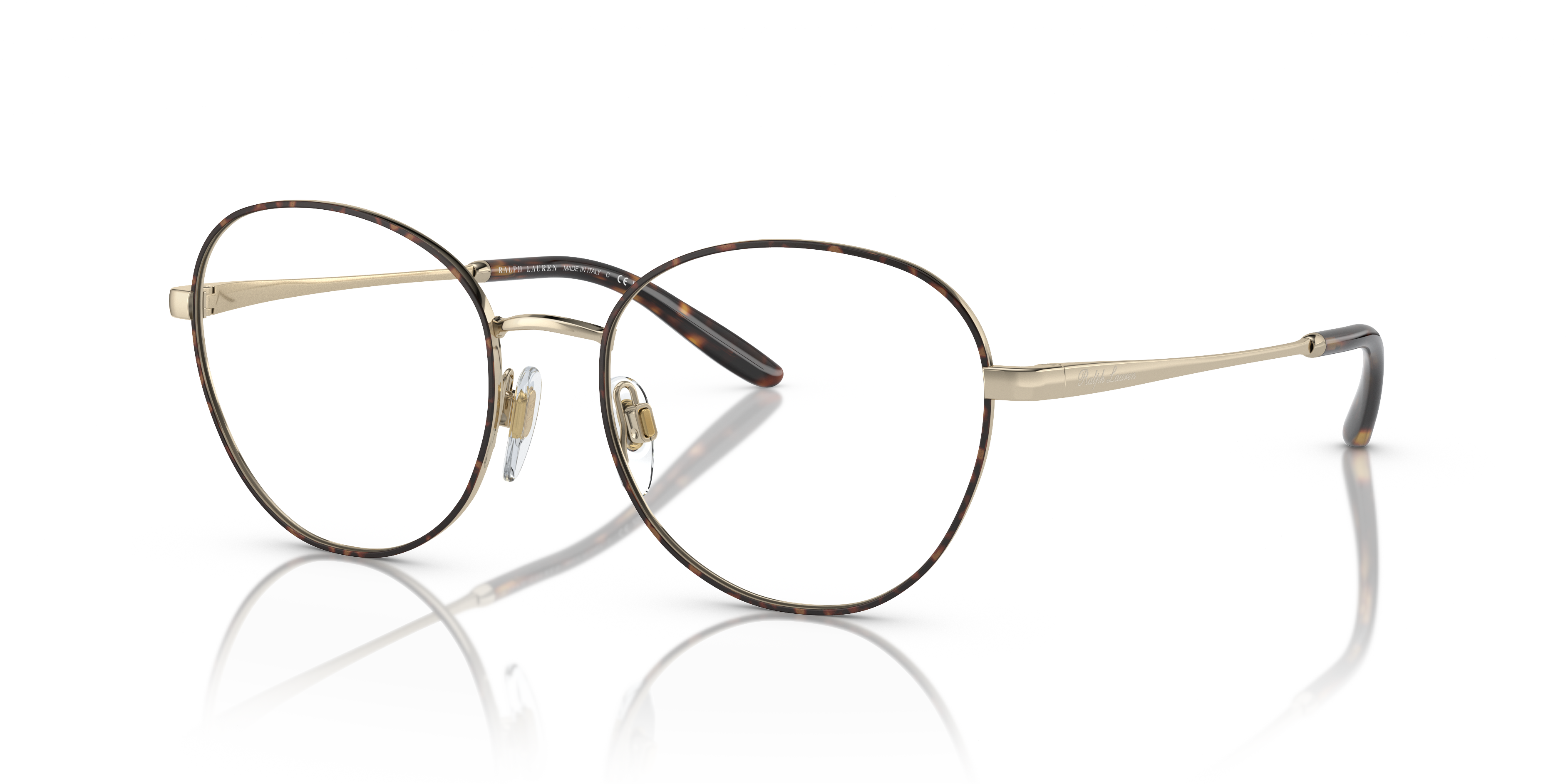 Angle_Left01 Ralph Lauren RL 5121 Glasses Transparent / Havana