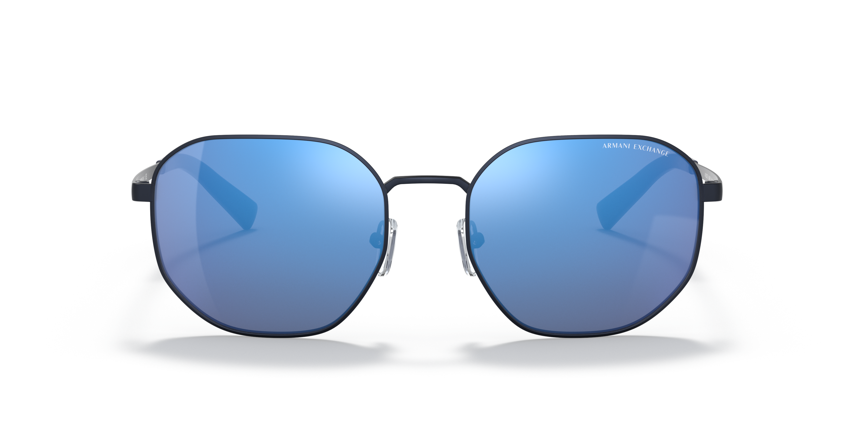 Front Armani Exchange AX 2036S Sunglasses Blue / Blue