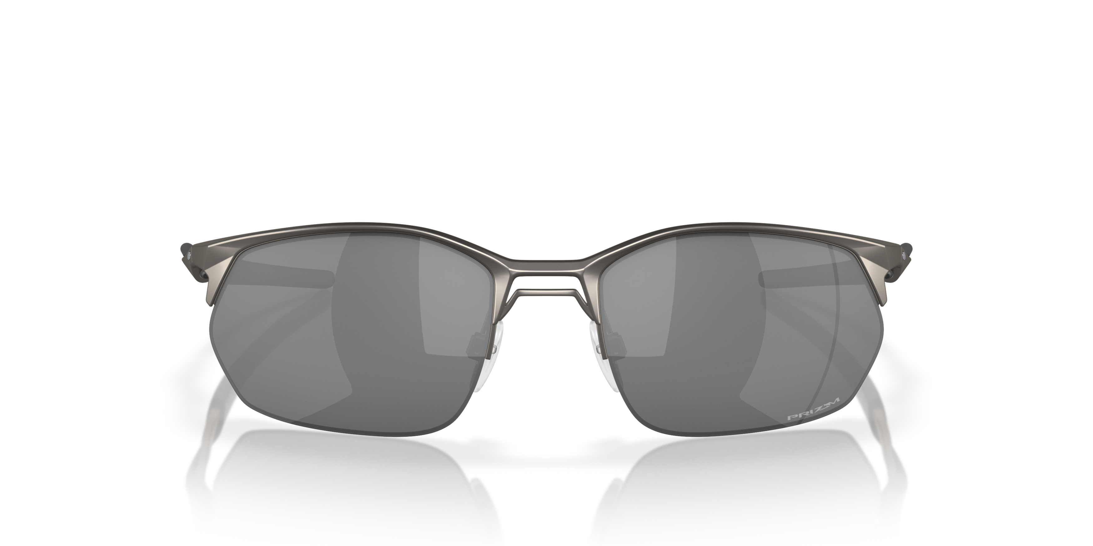 Front Oakley Wire Tap 2.0 OO 4145 (414502) Sunglasses Grey / Grey