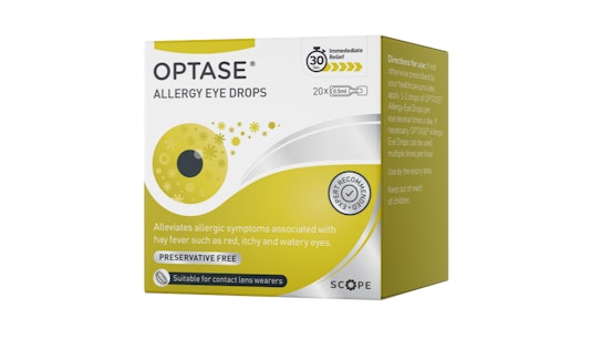 OPTASE Optase Allergy Preservative Free Eye Drops Eye Drops 20 x 0.5ml