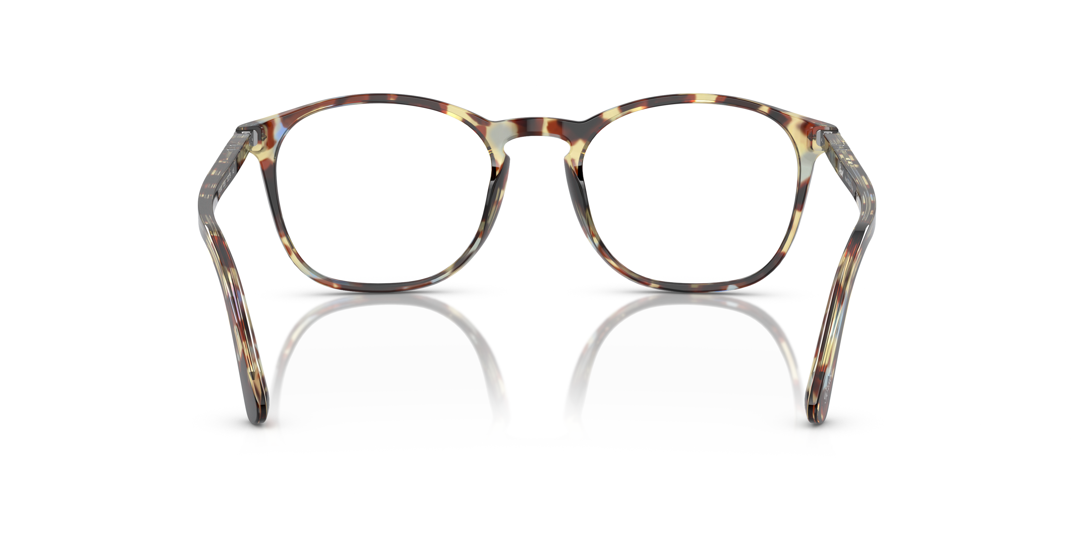 Detail02 Persol PO 3007VM (1058) Glasses Transparent / Havana
