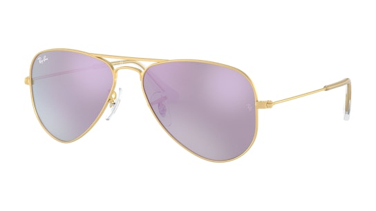 Ray-Ban Junior Aviator RB9506S 249/4V Paars / Goud