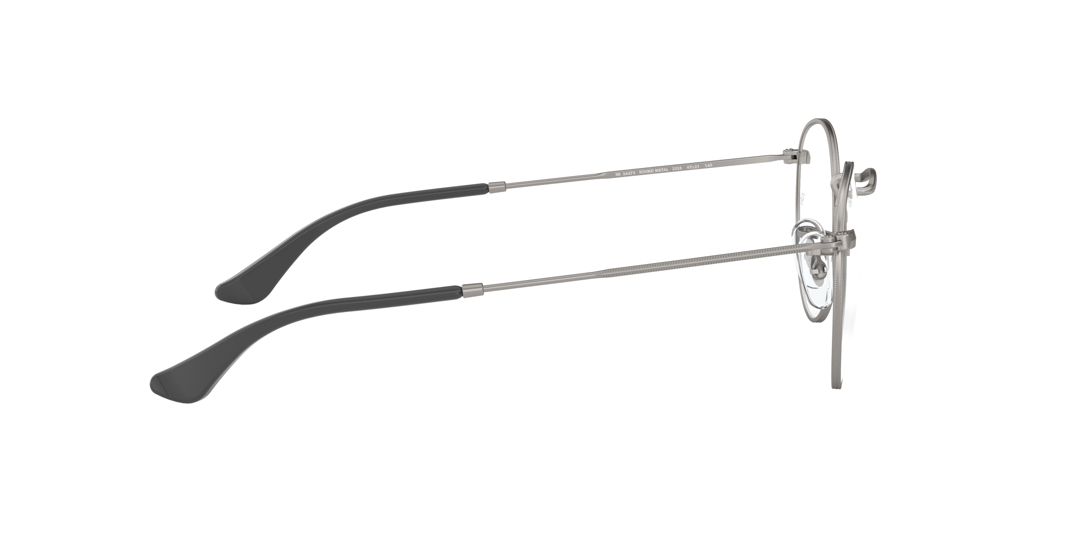 Angle_Right01, Ray-Ban Round Metal RX 3447V Glasses