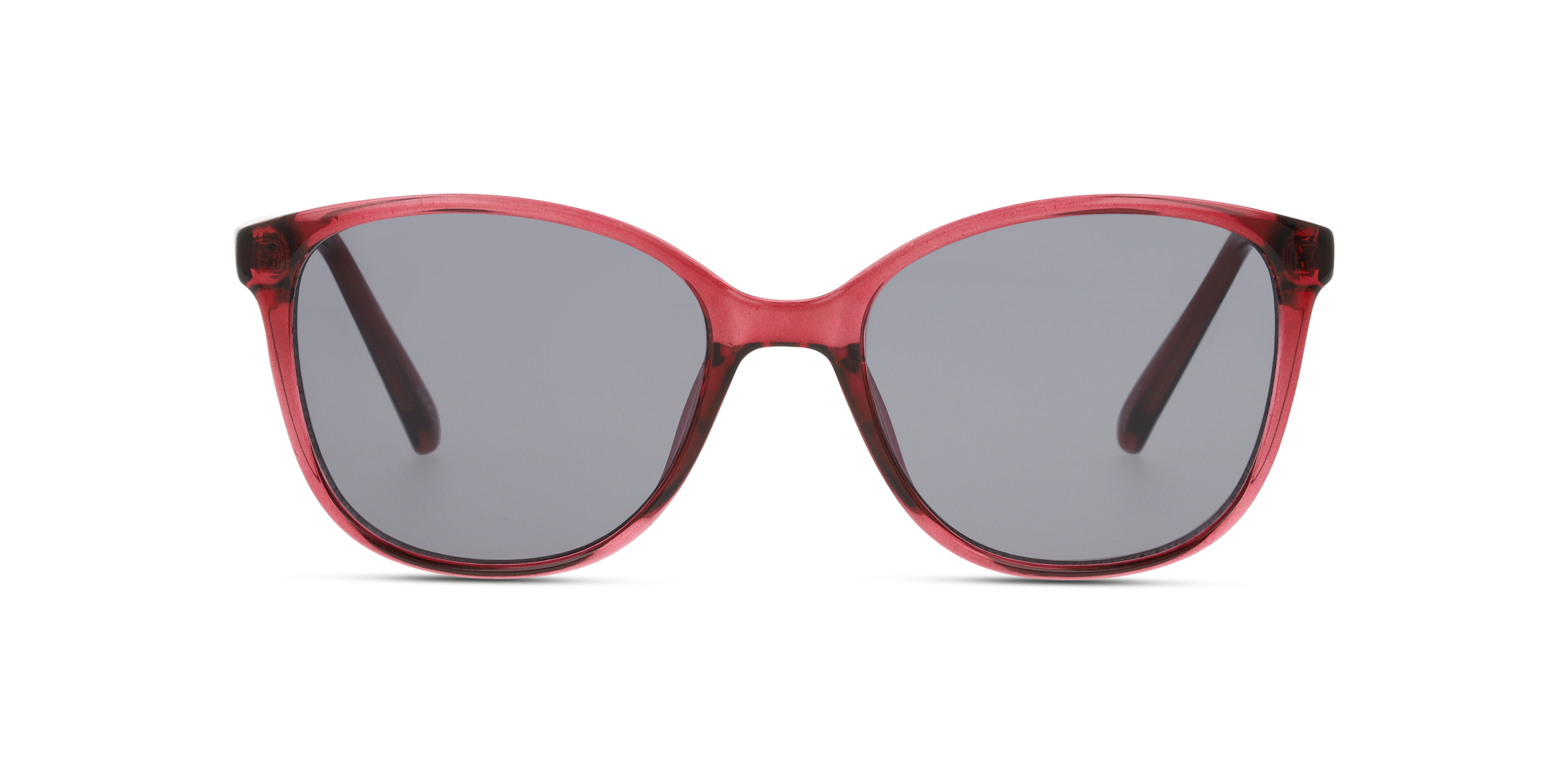 Front Seen SN SF0025 Sunglasses Grey / Transparent, Red