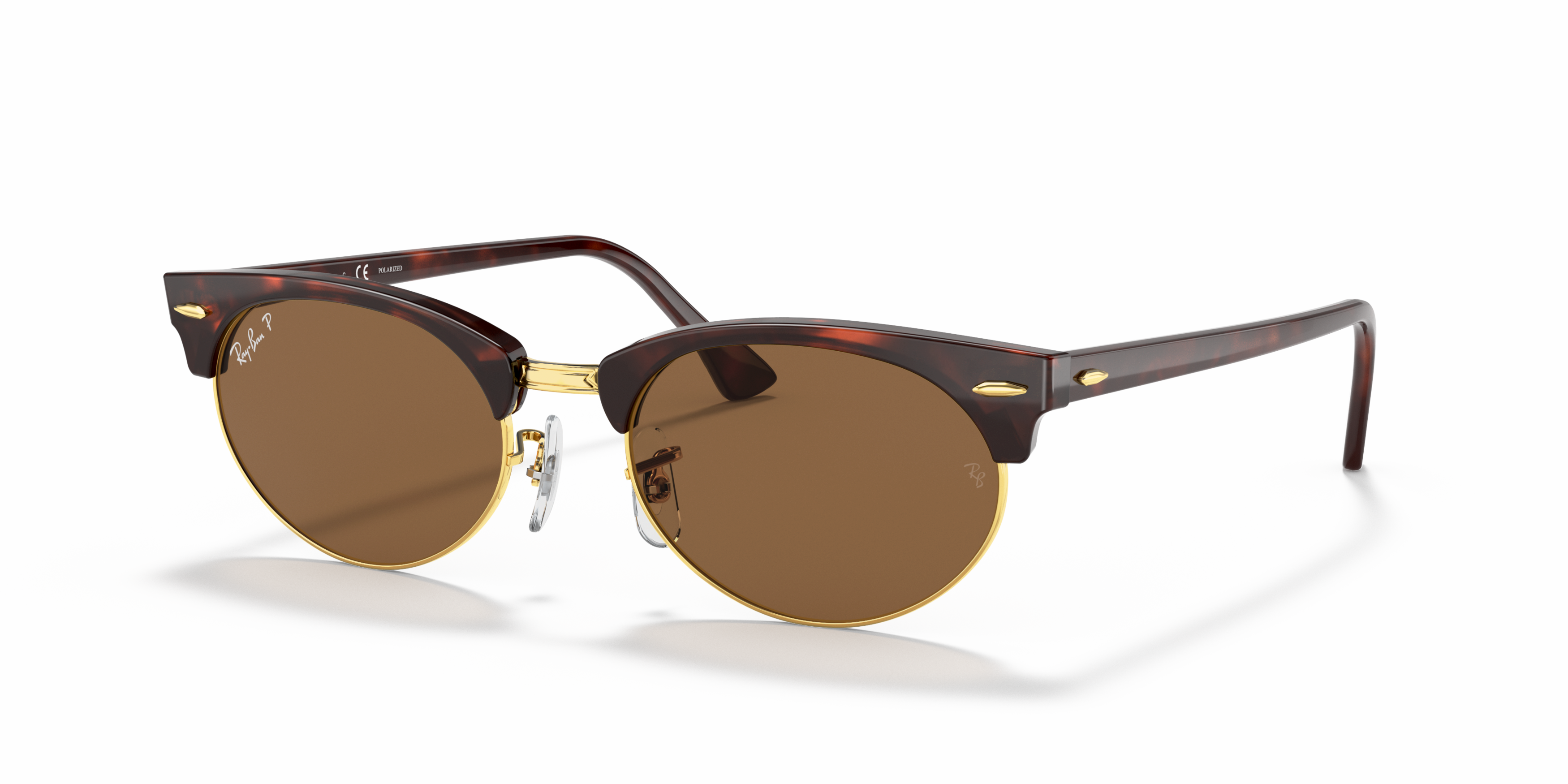 [products.image.angle_left01] Ray-Ban Clubmaster Oval RB3946 130457