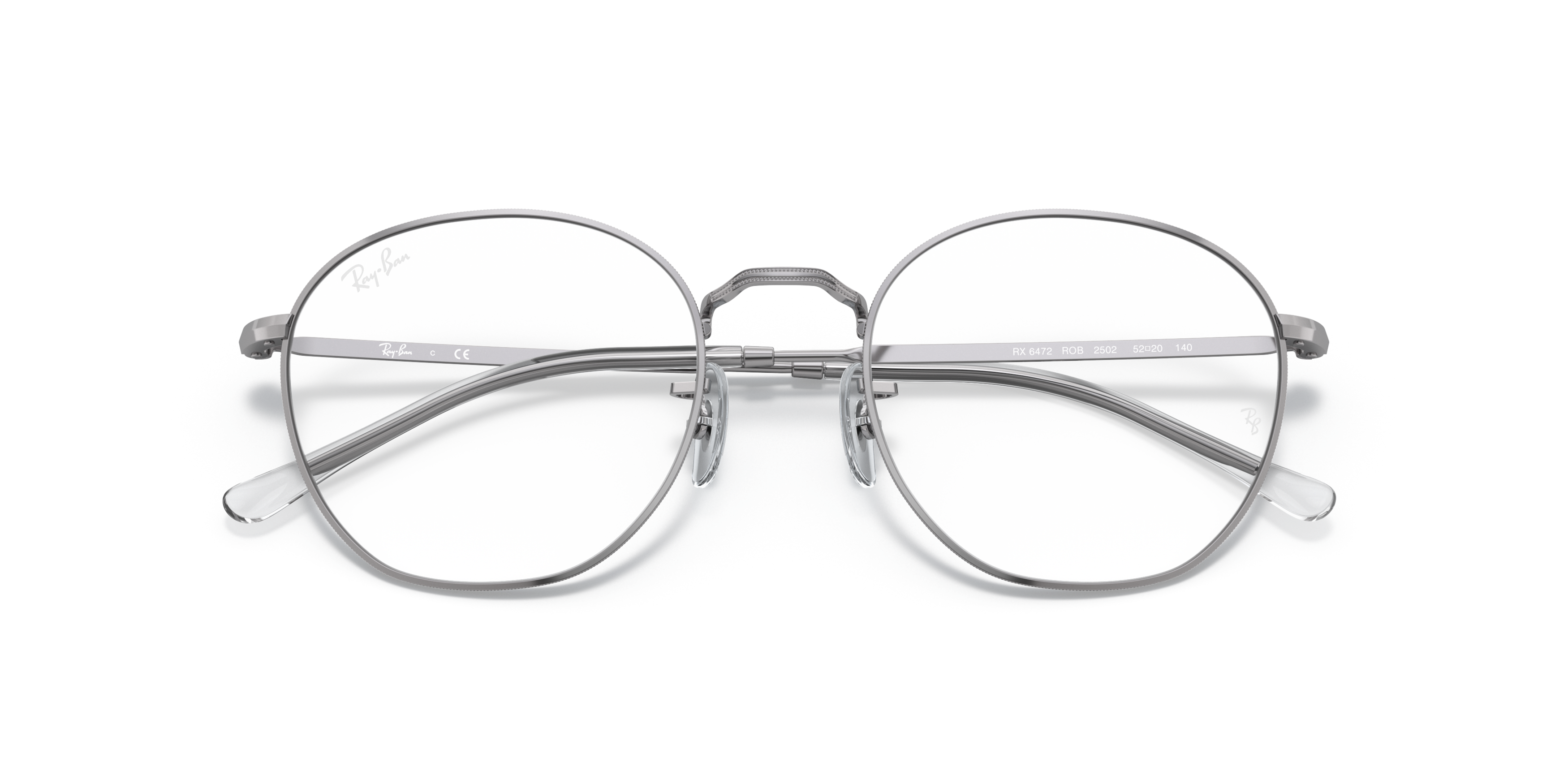 Folded Ray-Ban RX 6472 (5994) Glasses Transparent / Grey
