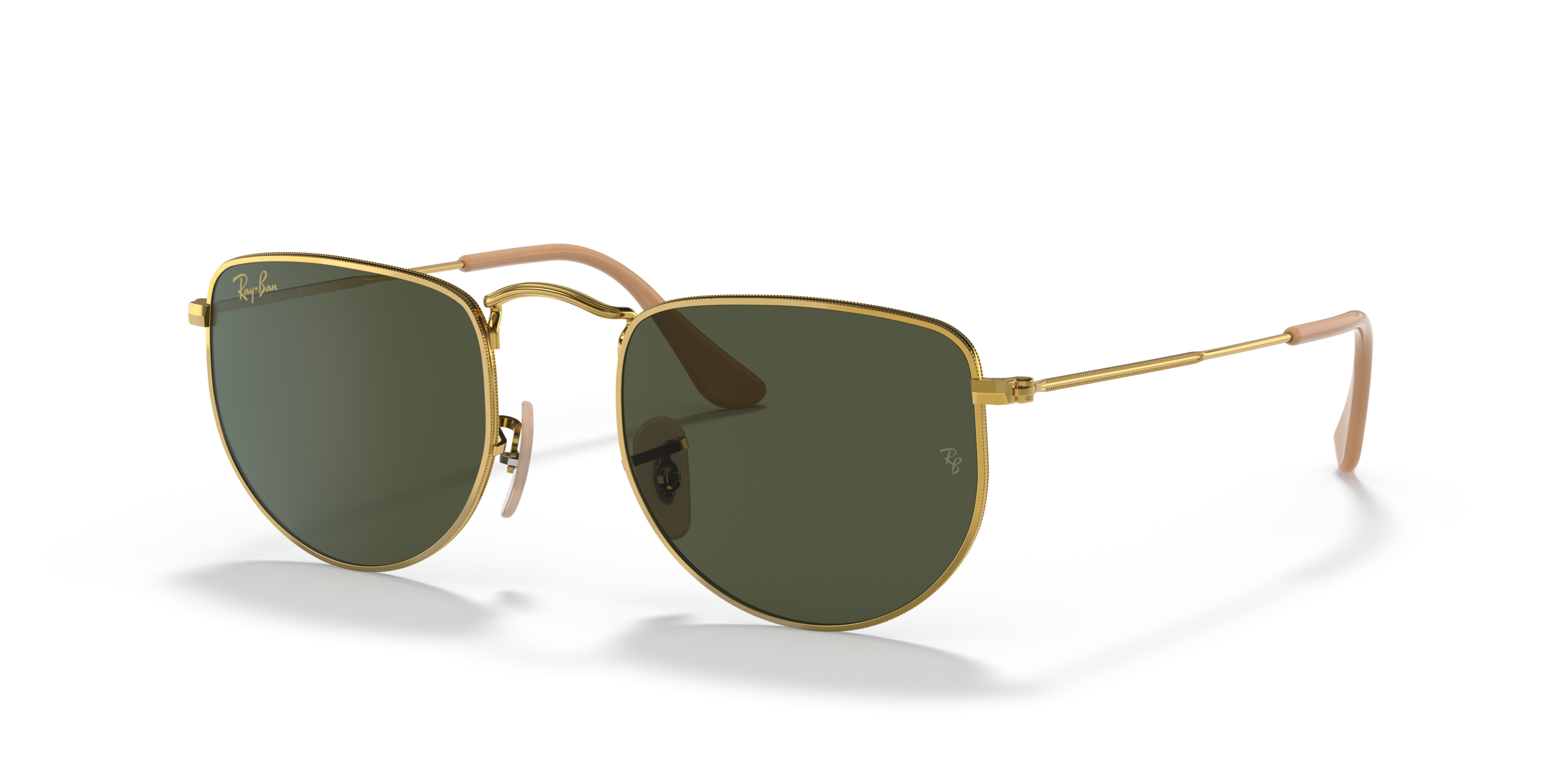 Angle_Left01 Ray-Ban 0RB3958 919631 Verde / Oro