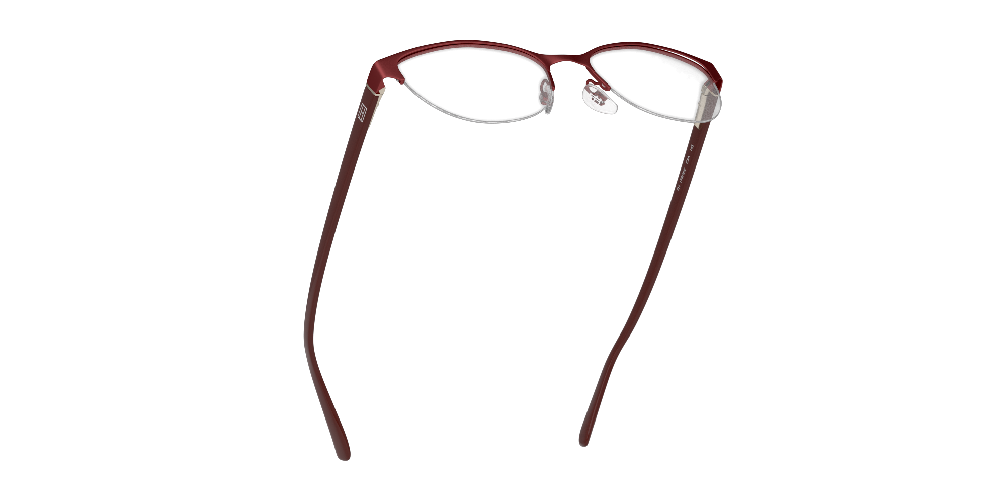 Bottom_Up Tommy Hilfiger TH 1761/RE (C9A) Glasses Transparent / Red