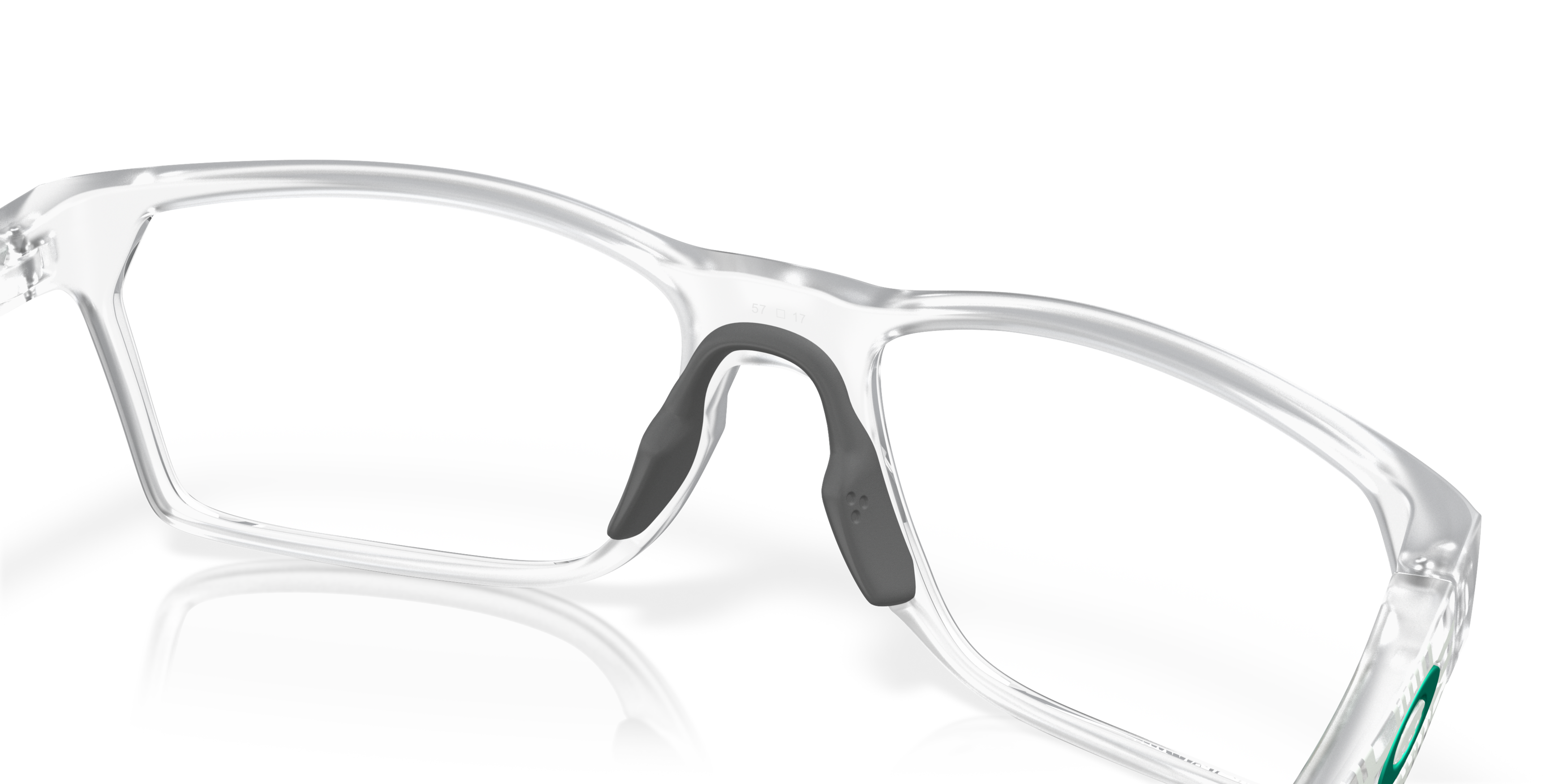 Detail03 Oakley Hex Jector OX 8032 Glasses Transparent / Black