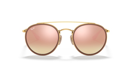 Ray-Ban RB 3647N (001/7O) Sunglasses Pink / Gold
