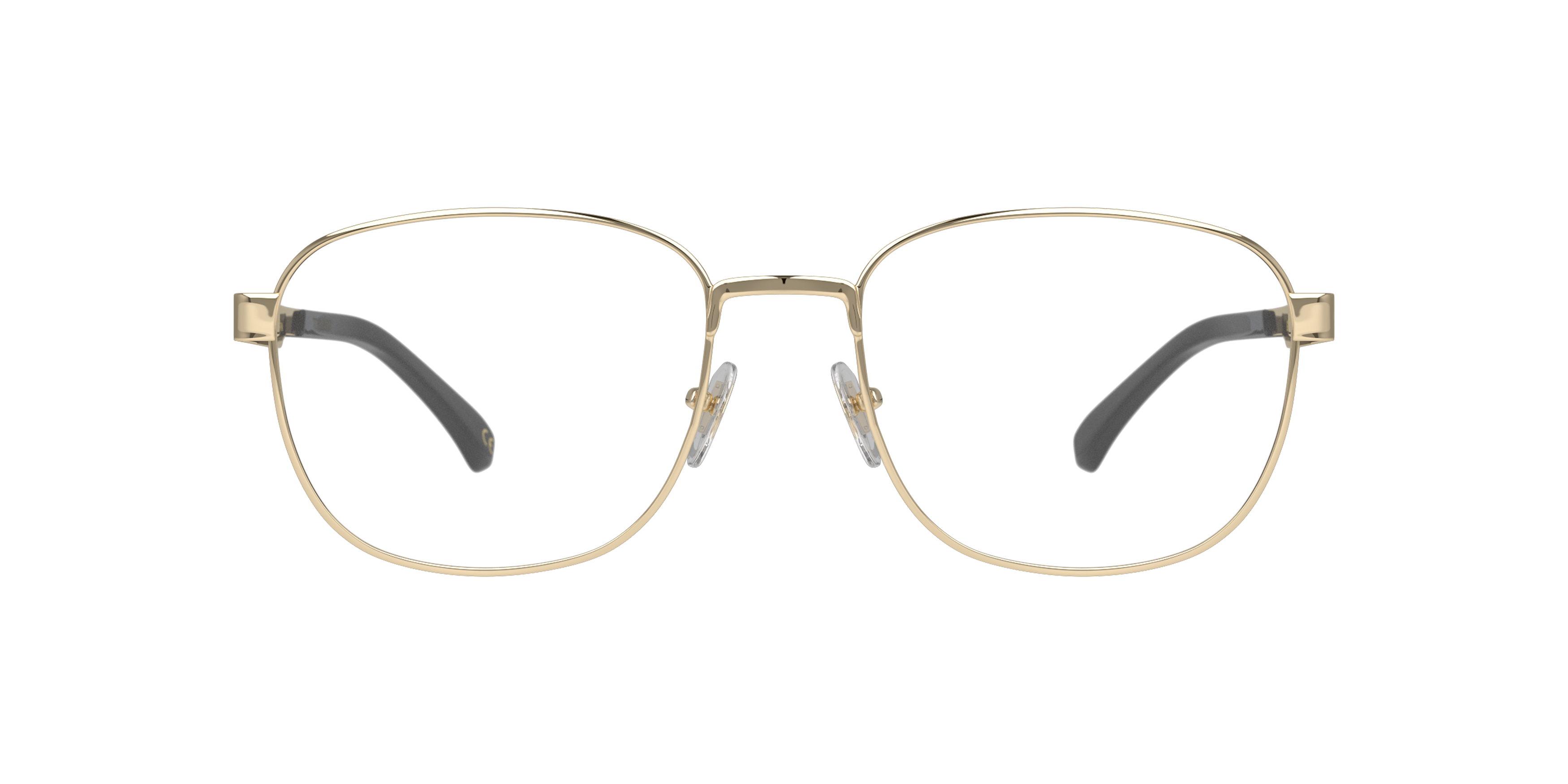 Front Gucci GG 1225O Glasses Transparent / Gold