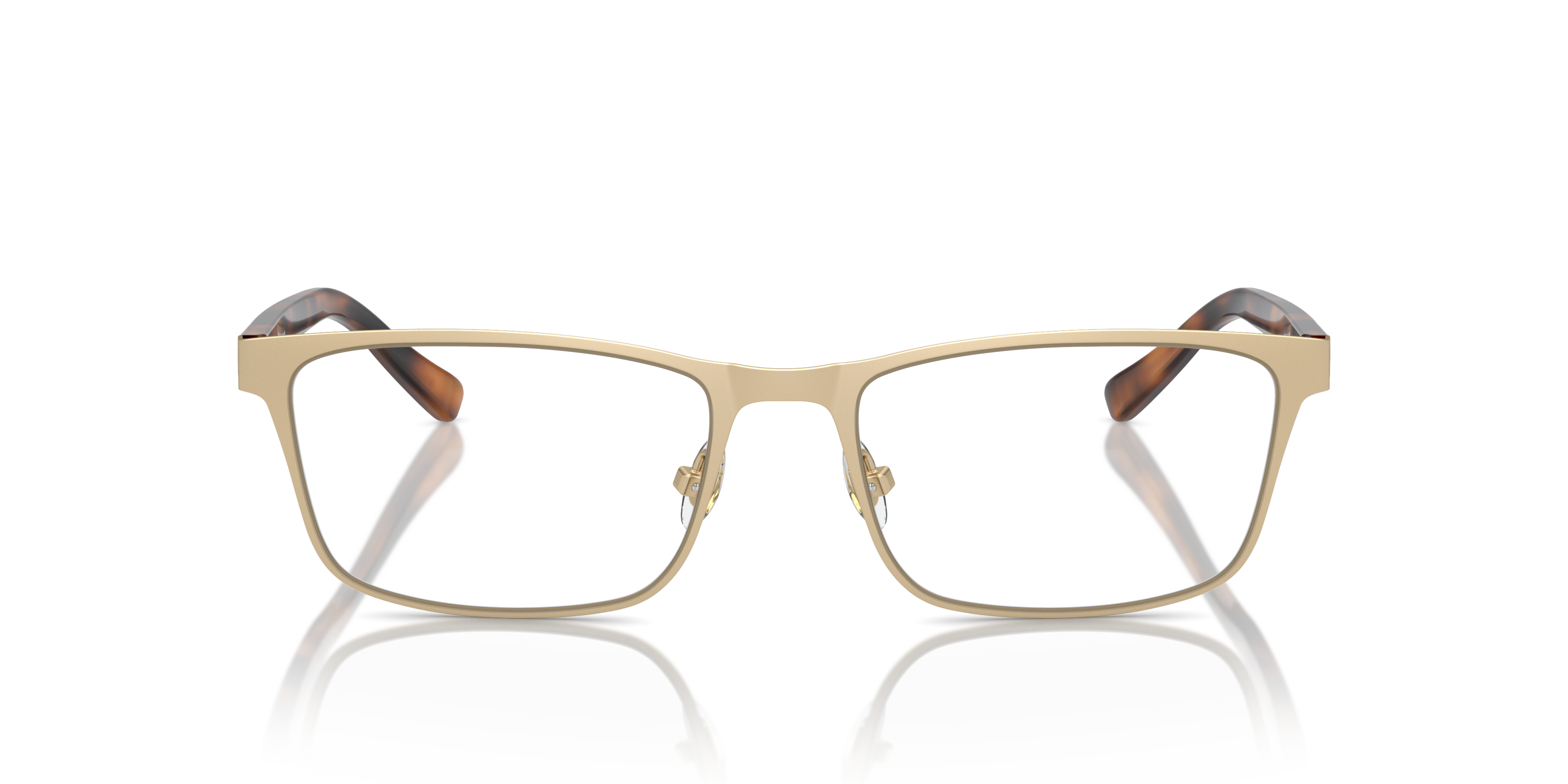 Front Brooks Brothers BB 1112T Glasses Transparent / Gold