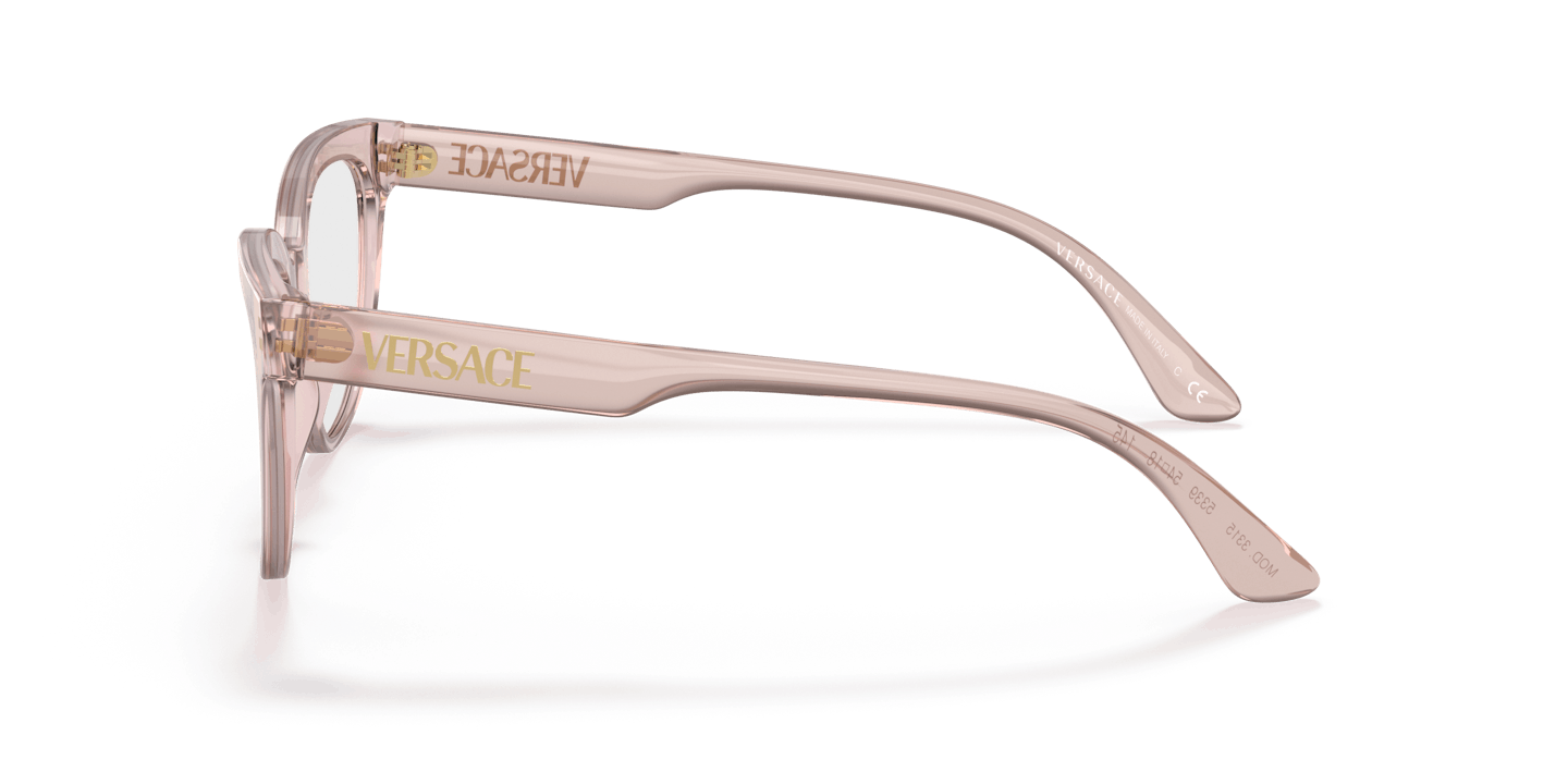 versace transparent frames