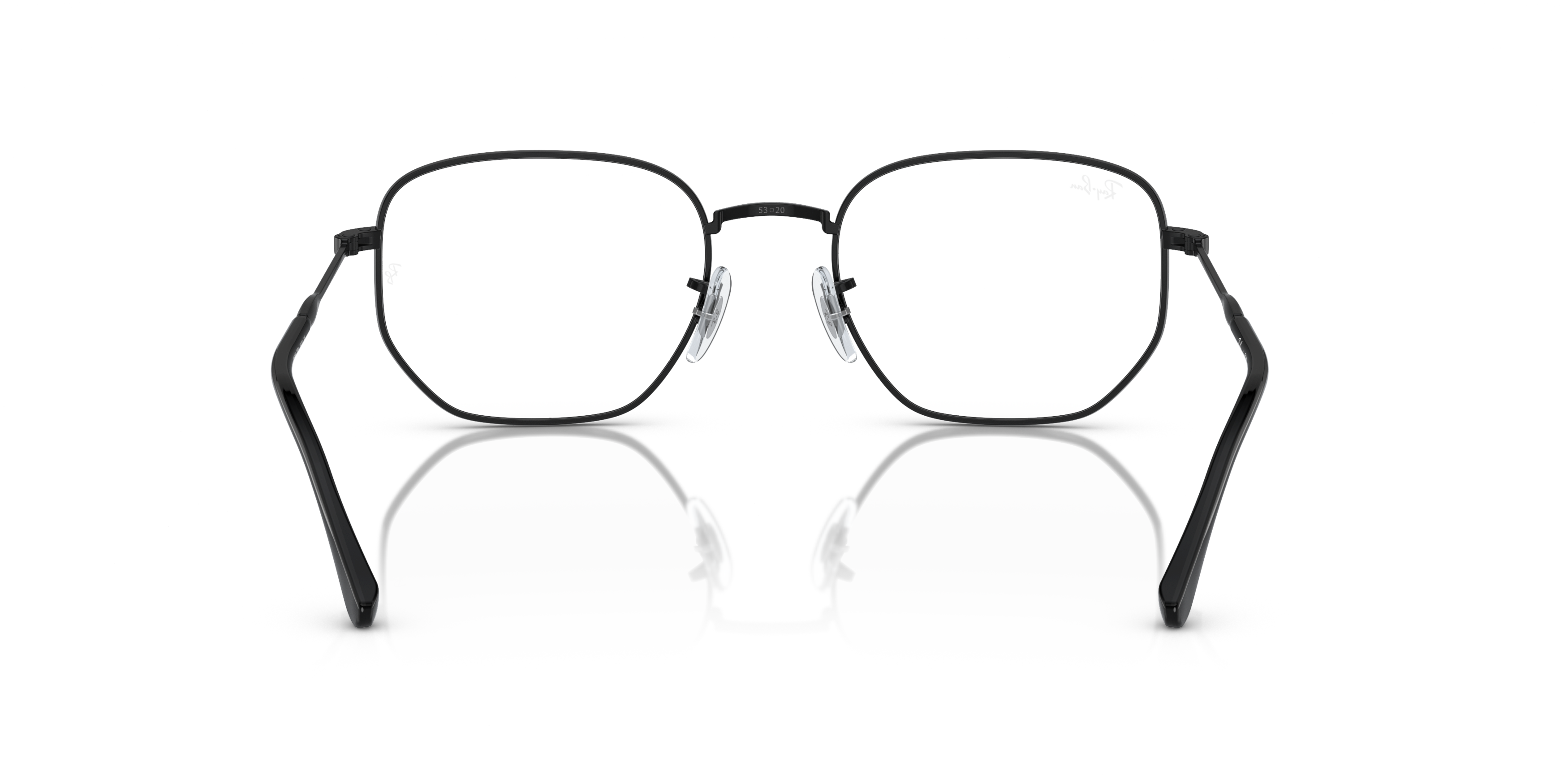 Detail02 Ray-Ban RX 6496 Glasses Transparent / Black